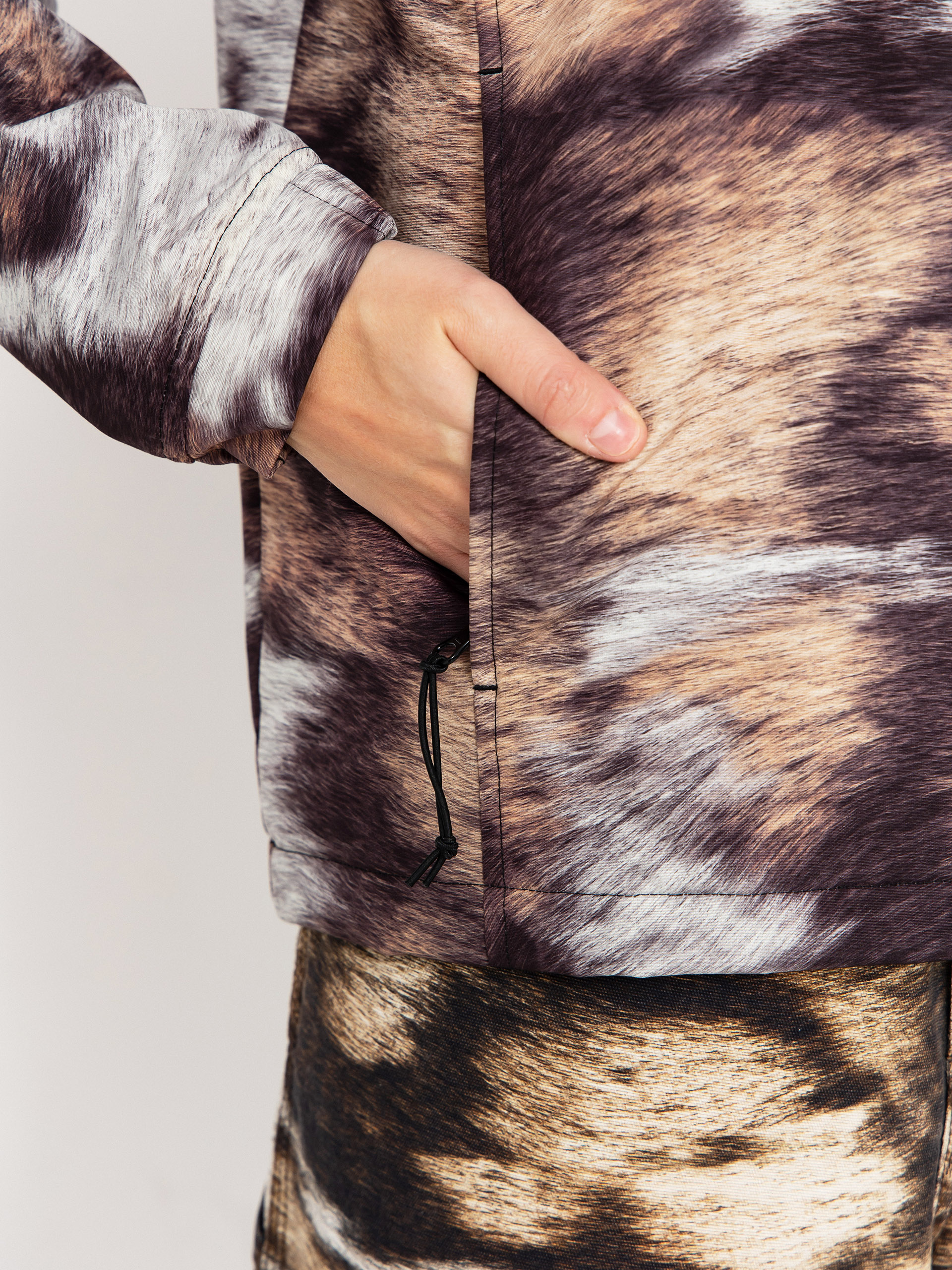 Kurtka Carhartt WIP Nimbus Pullover Wmn (wild dog print)