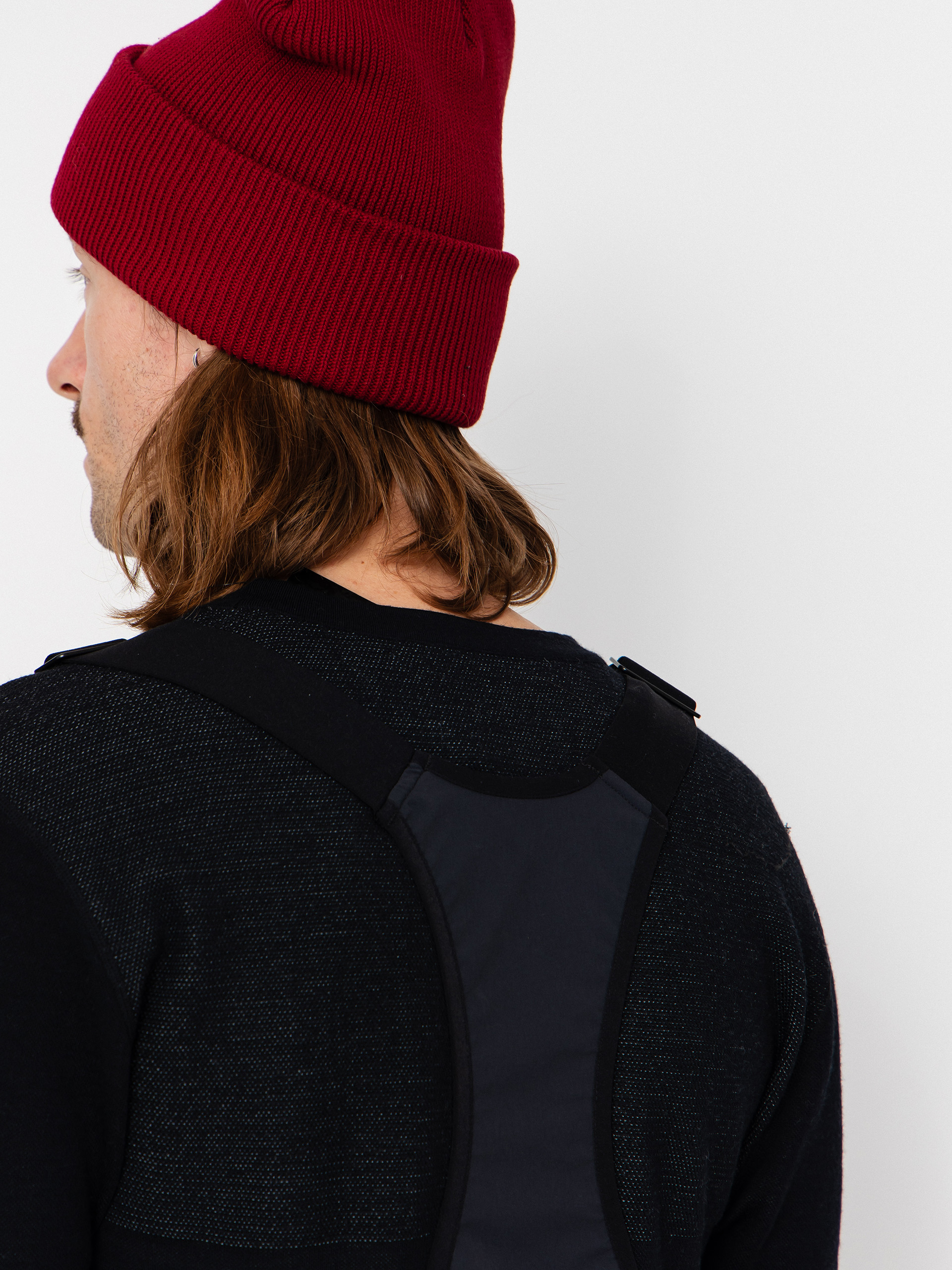 Męskie Spodnie snowboardowe Jones Snowboards Shralpinist Str Rec Bib (stealth black)