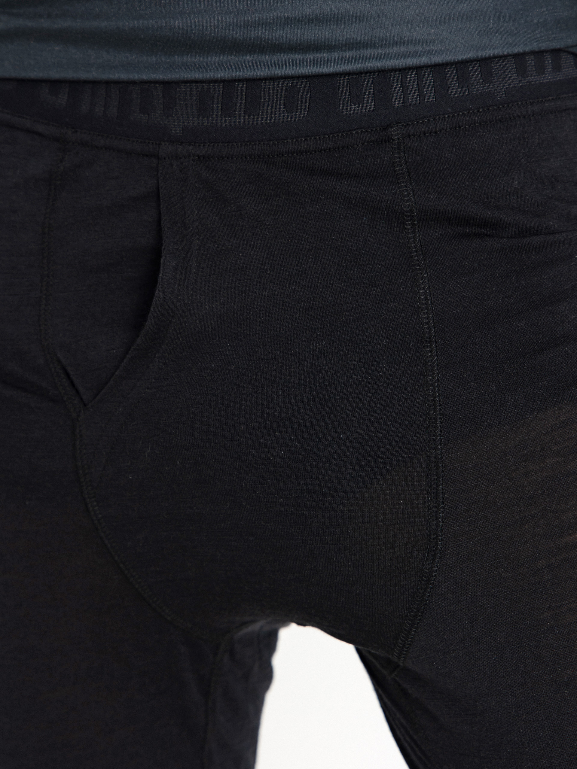 Męskie Legginsy aktywne ThirtyTwo Ridelite Merino Knicker (black/black)