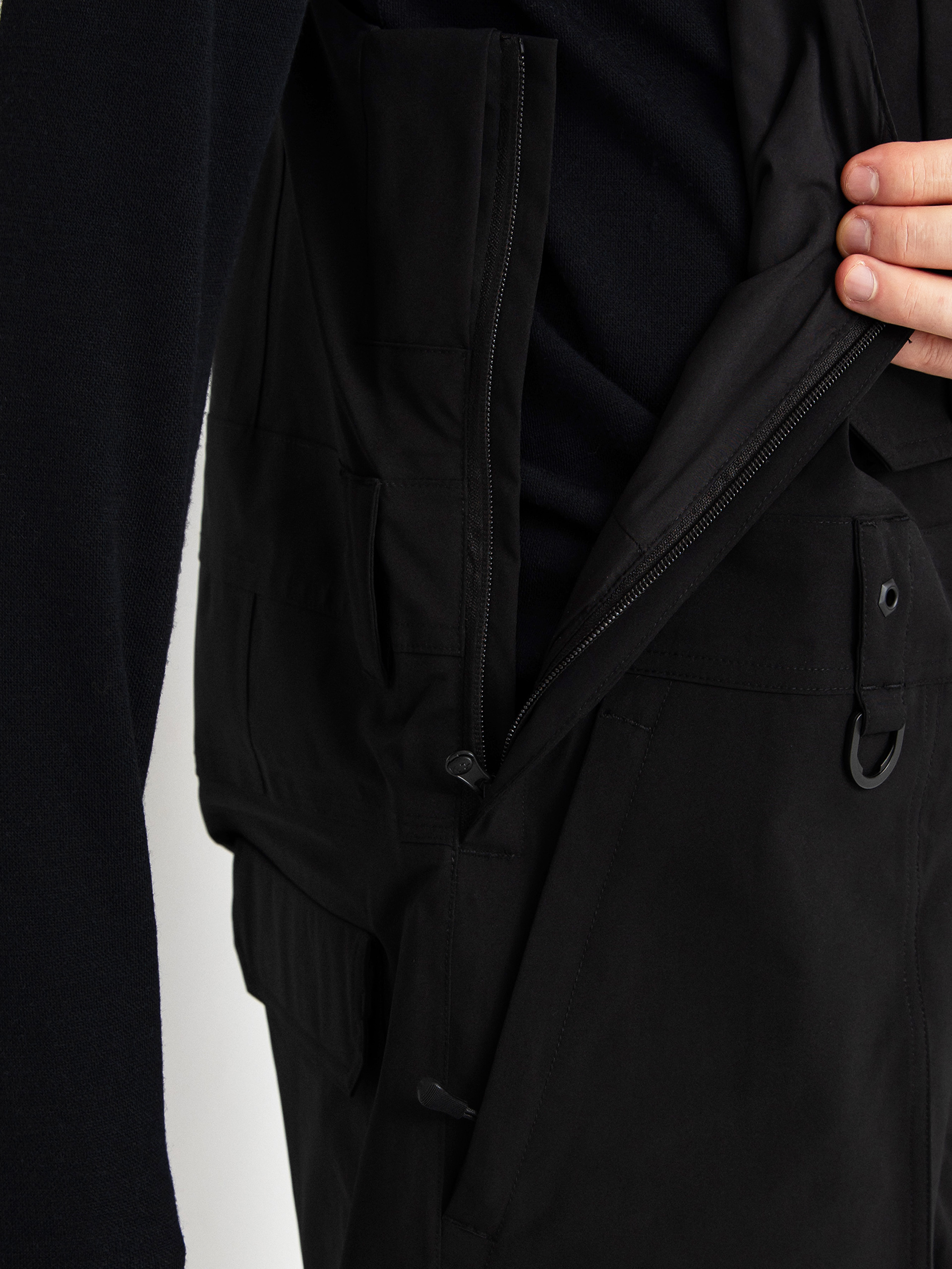 Męskie Spodnie snowboardowe ThirtyTwo Basement Bib (black)