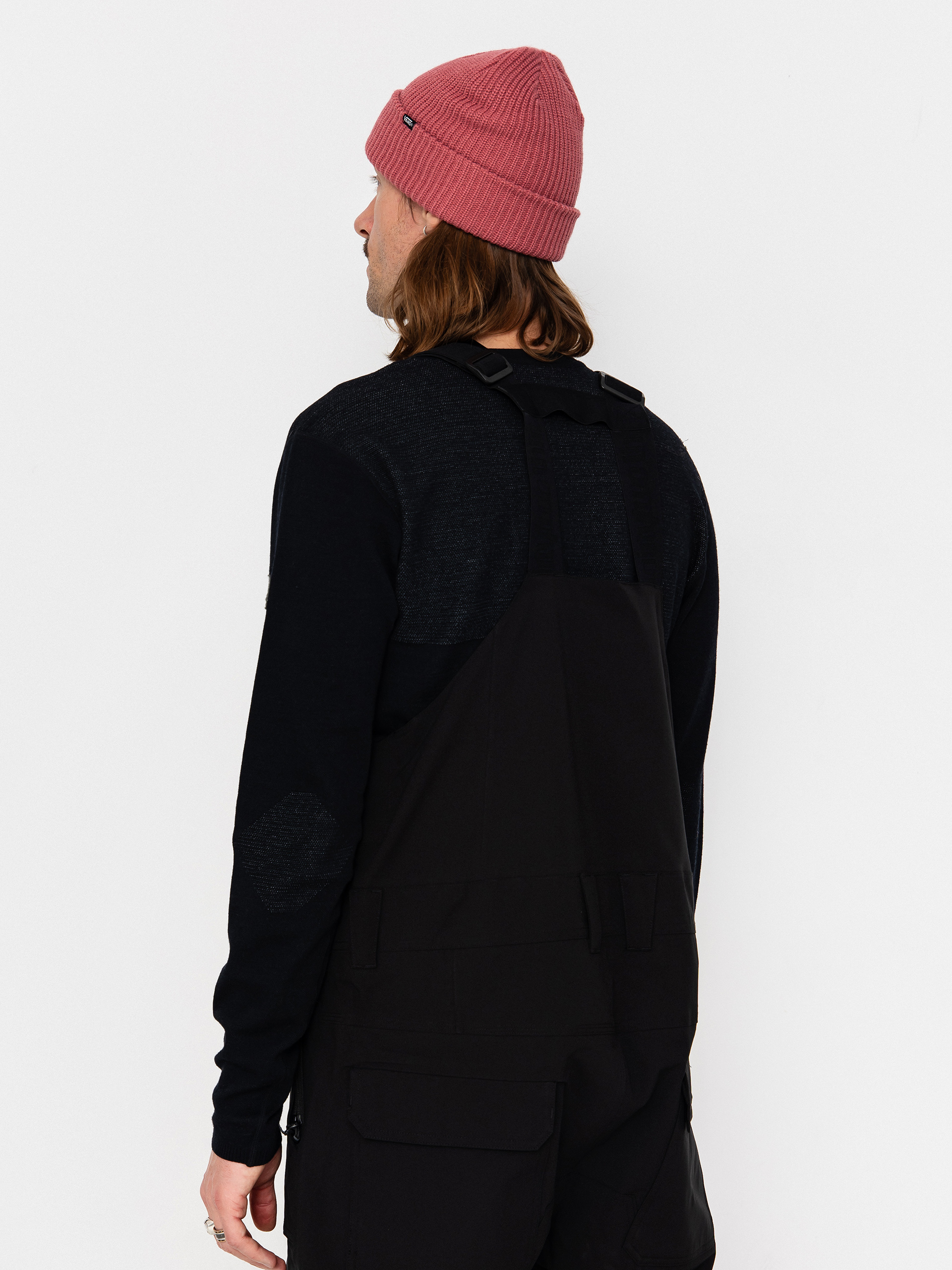 Męskie Spodnie snowboardowe ThirtyTwo Basement Bib (black)