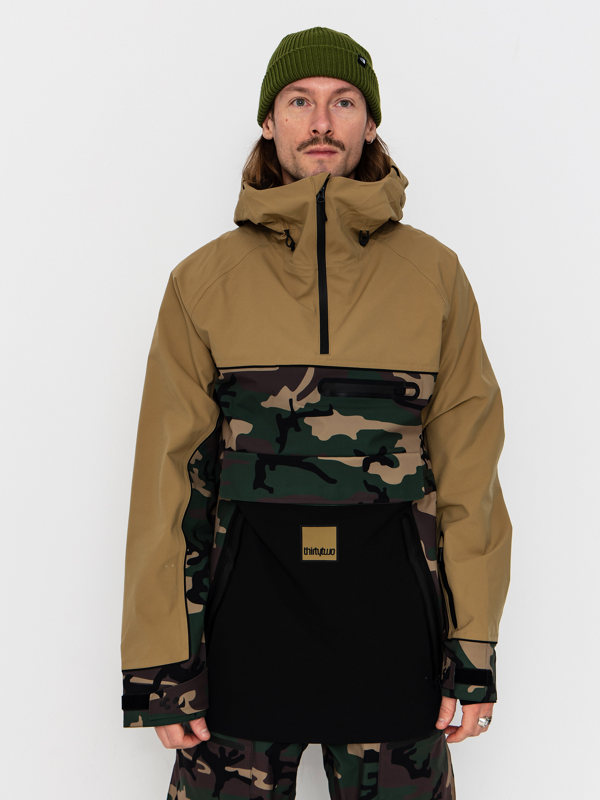 Męska Kurtka snowboardowa ThirtyTwo Light Anorak (camo)