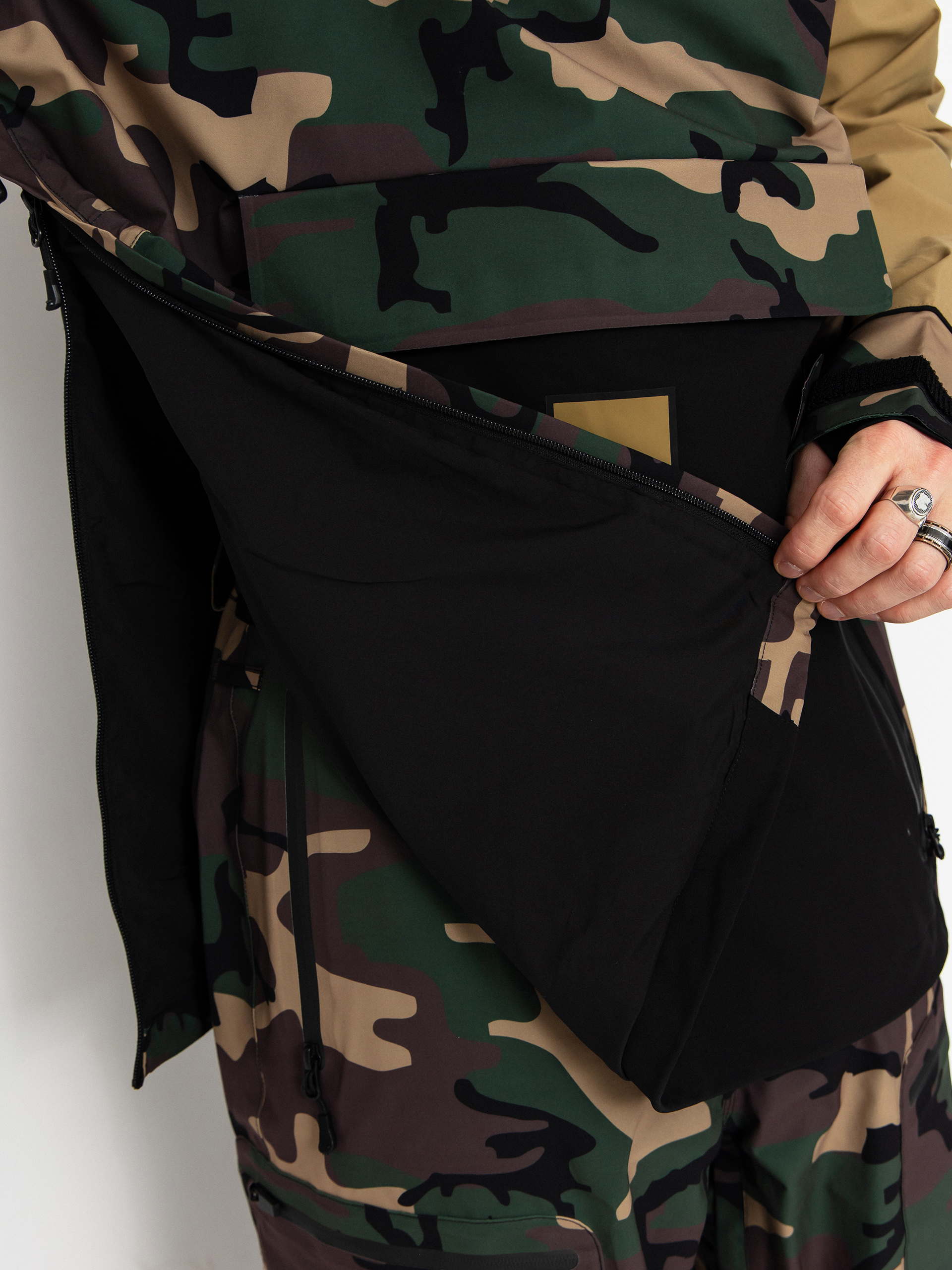 Męska Kurtka snowboardowa ThirtyTwo Light Anorak (camo)