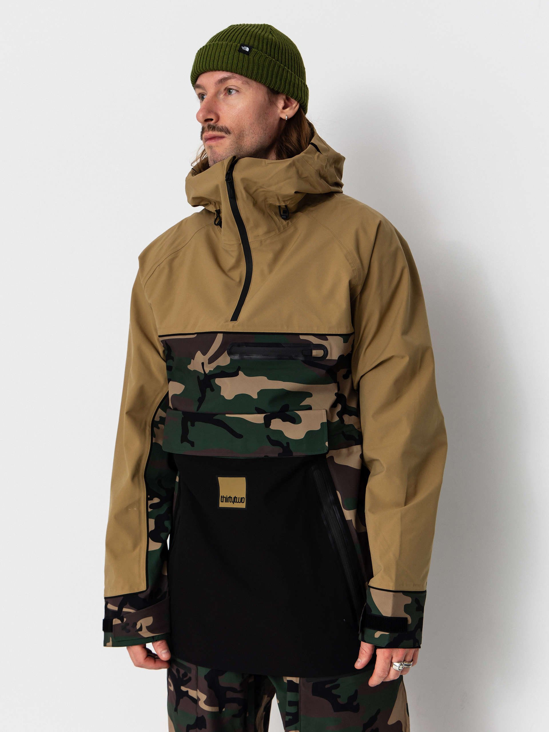 Męska Kurtka snowboardowa ThirtyTwo Light Anorak (camo)