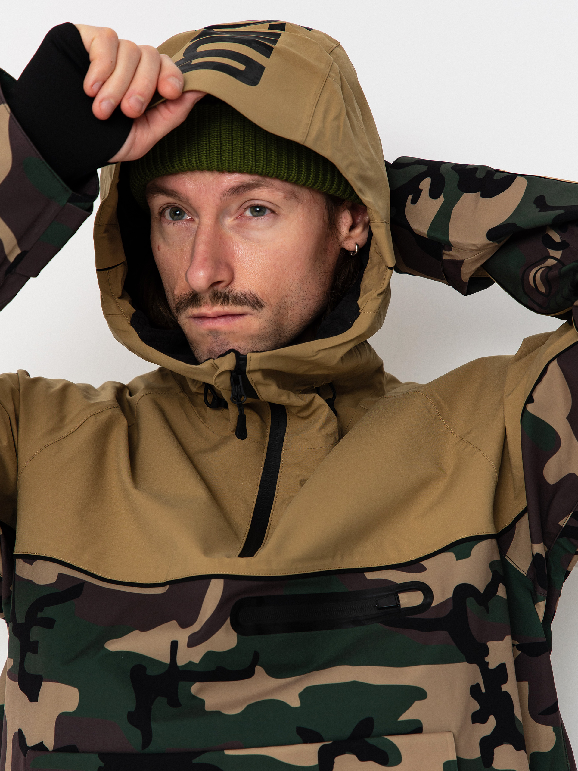 Męska Kurtka snowboardowa ThirtyTwo Light Anorak (camo)