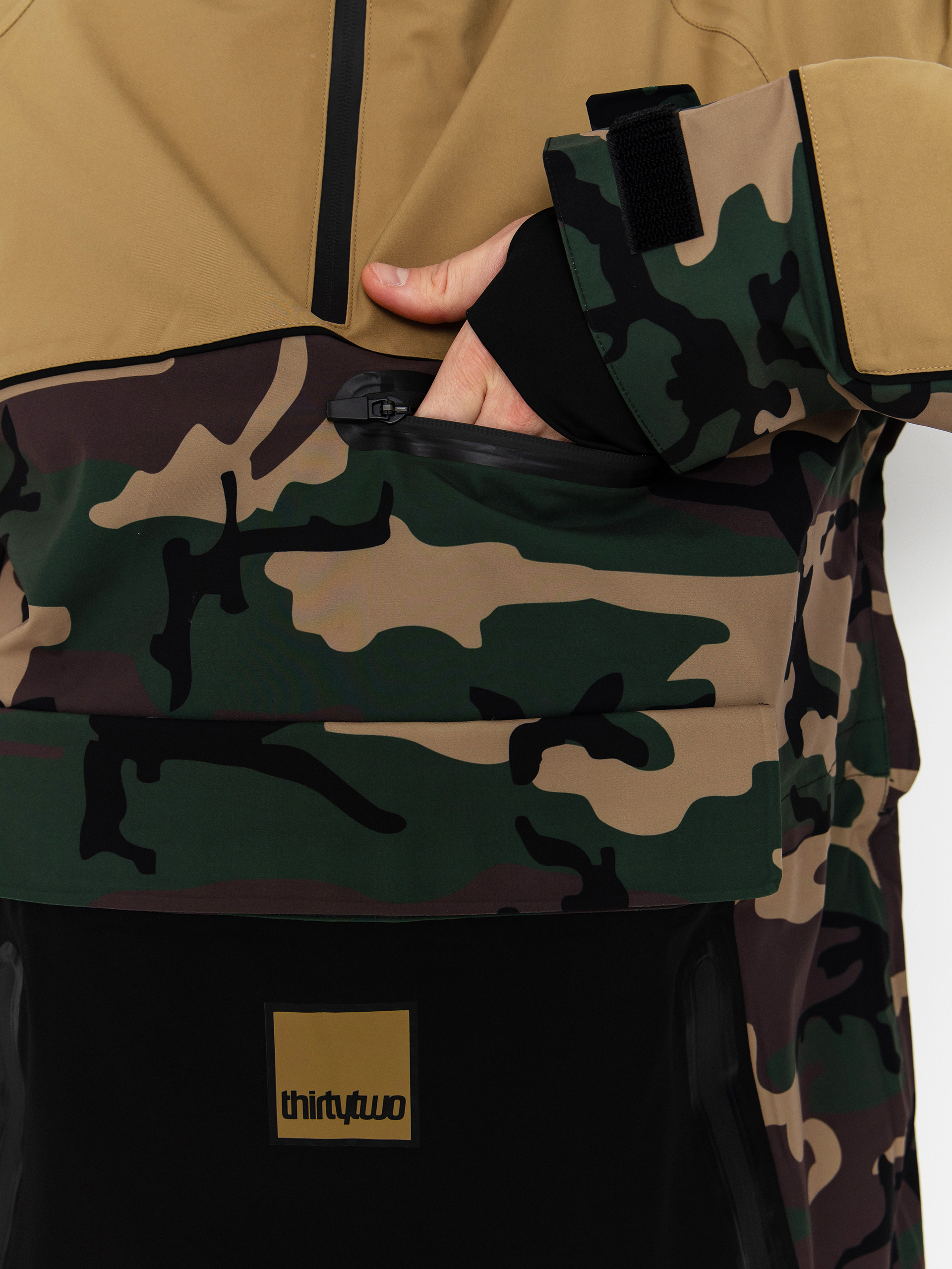 Męska Kurtka snowboardowa ThirtyTwo Light Anorak (camo)