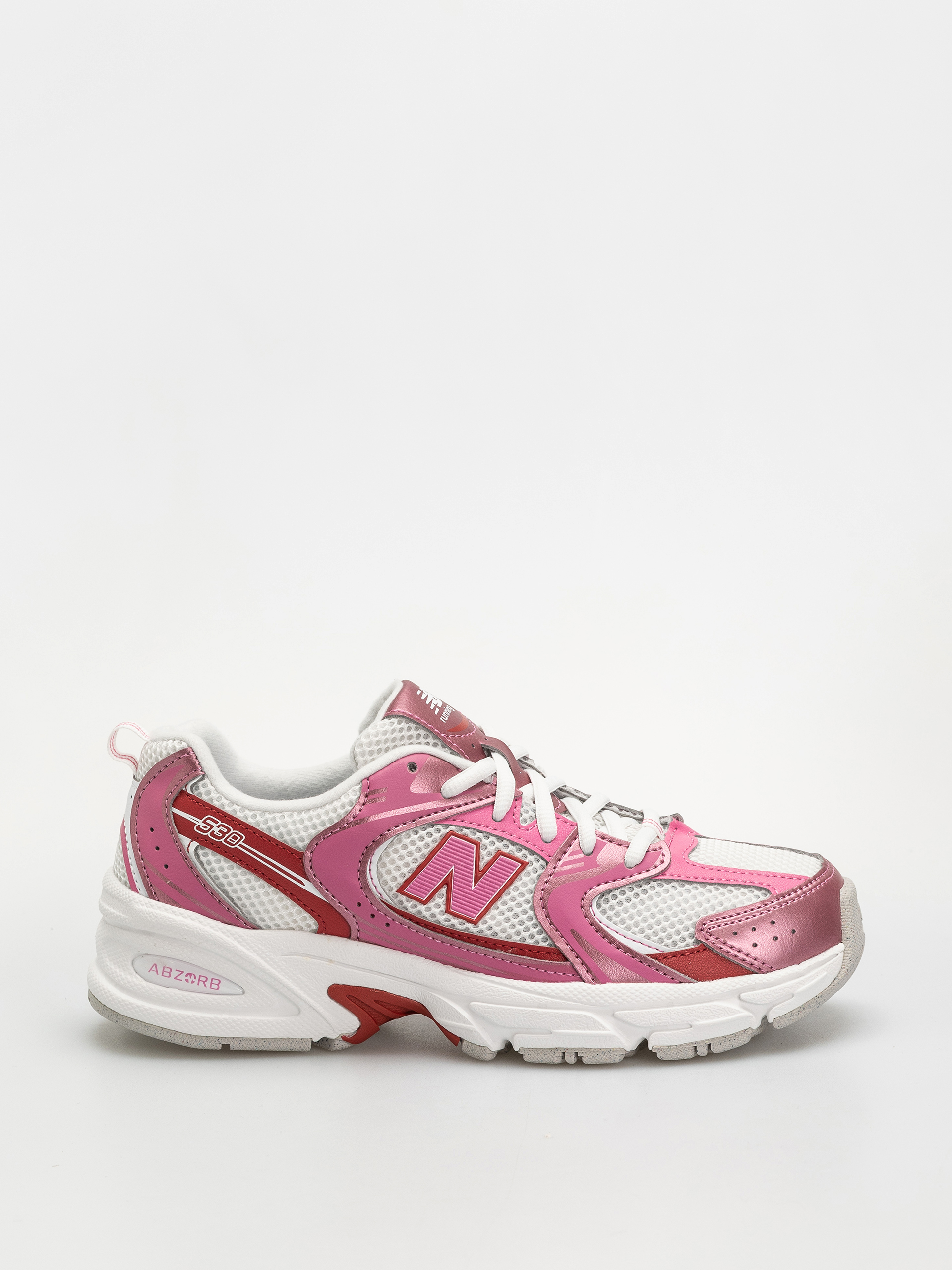 Buty New Balance 530 JR (pink satin/shadow red)