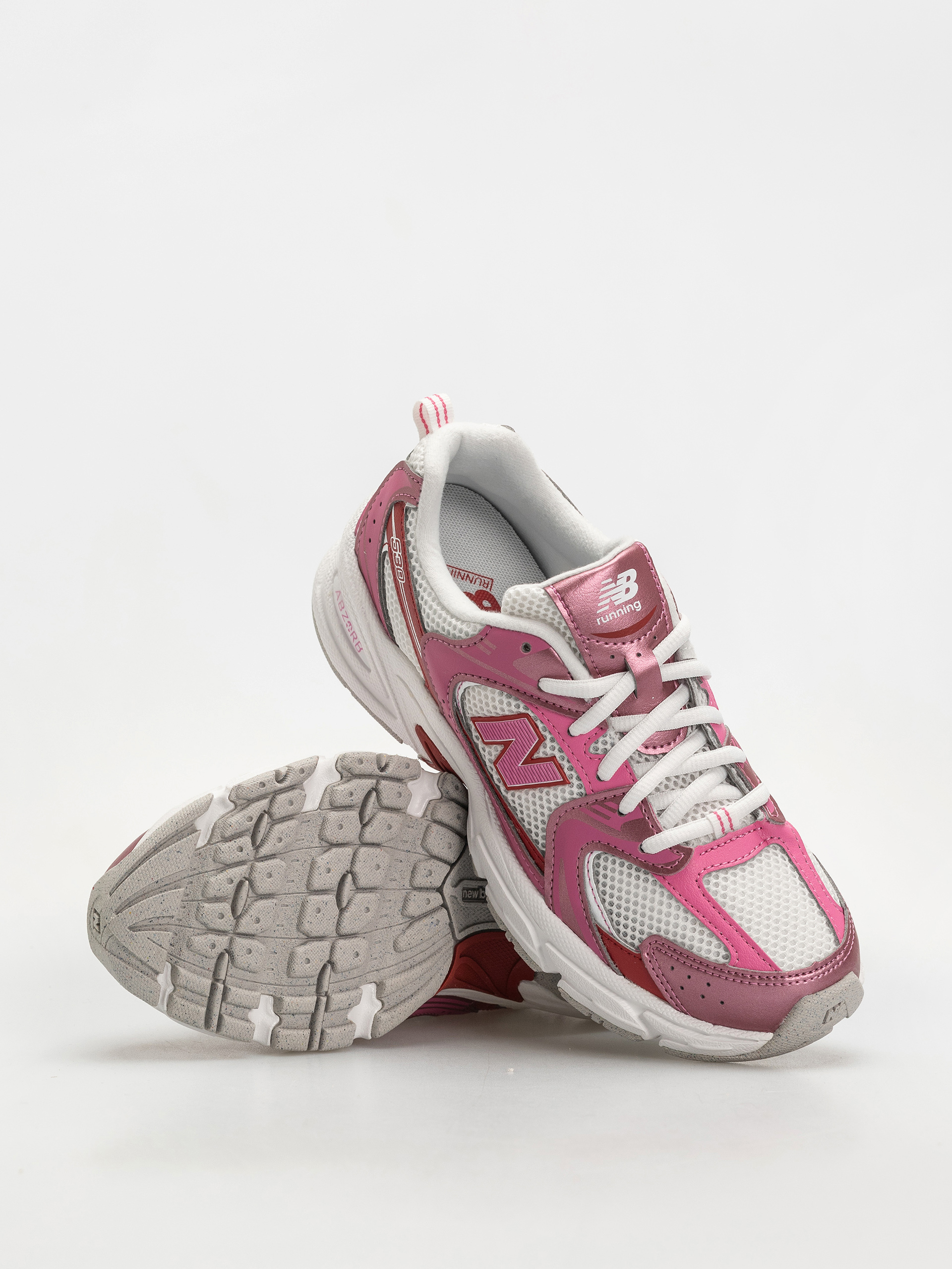 Buty New Balance 530 JR (pink satin/shadow red)