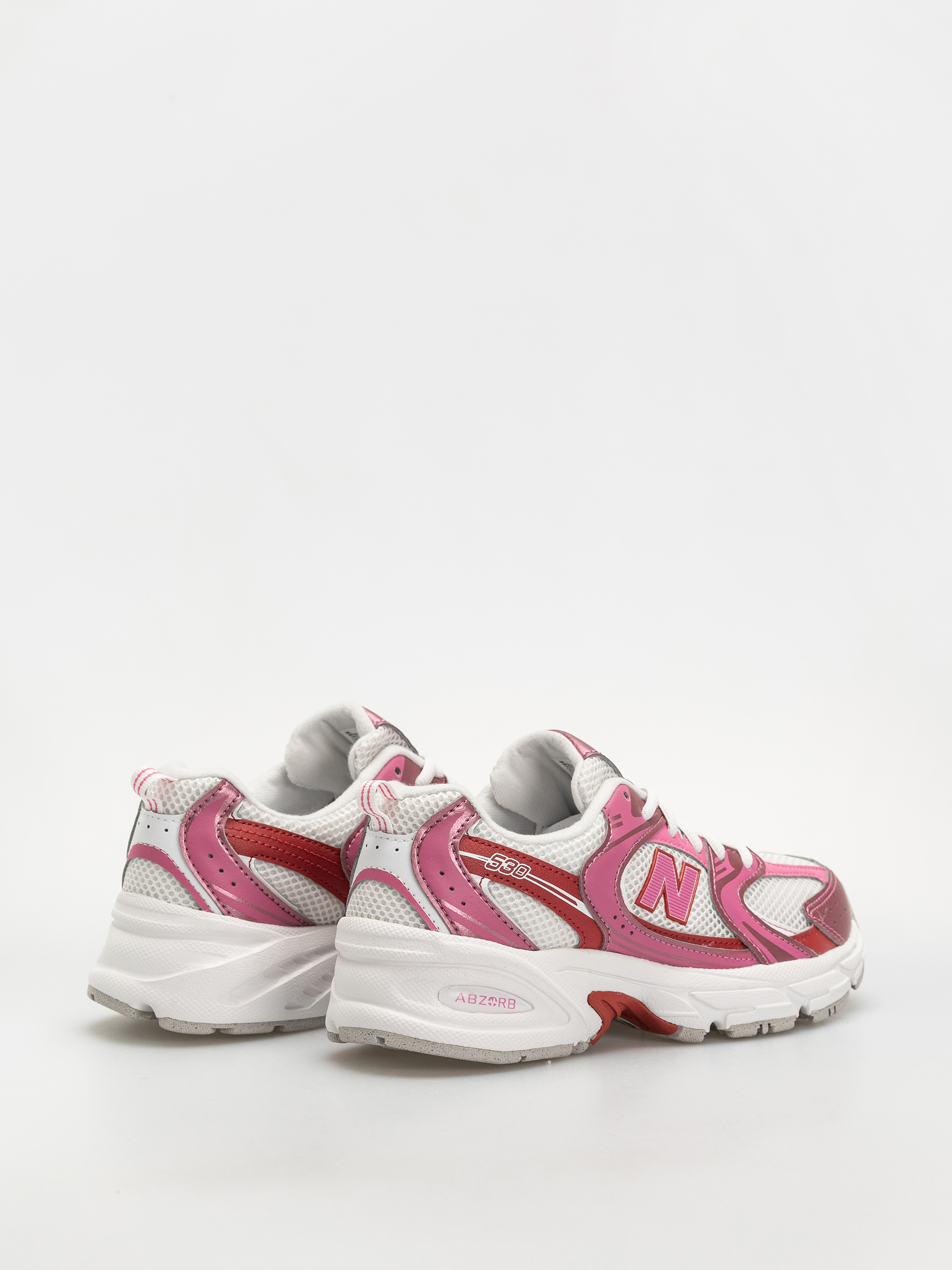 Buty New Balance 530 JR (pink satin/shadow red)
