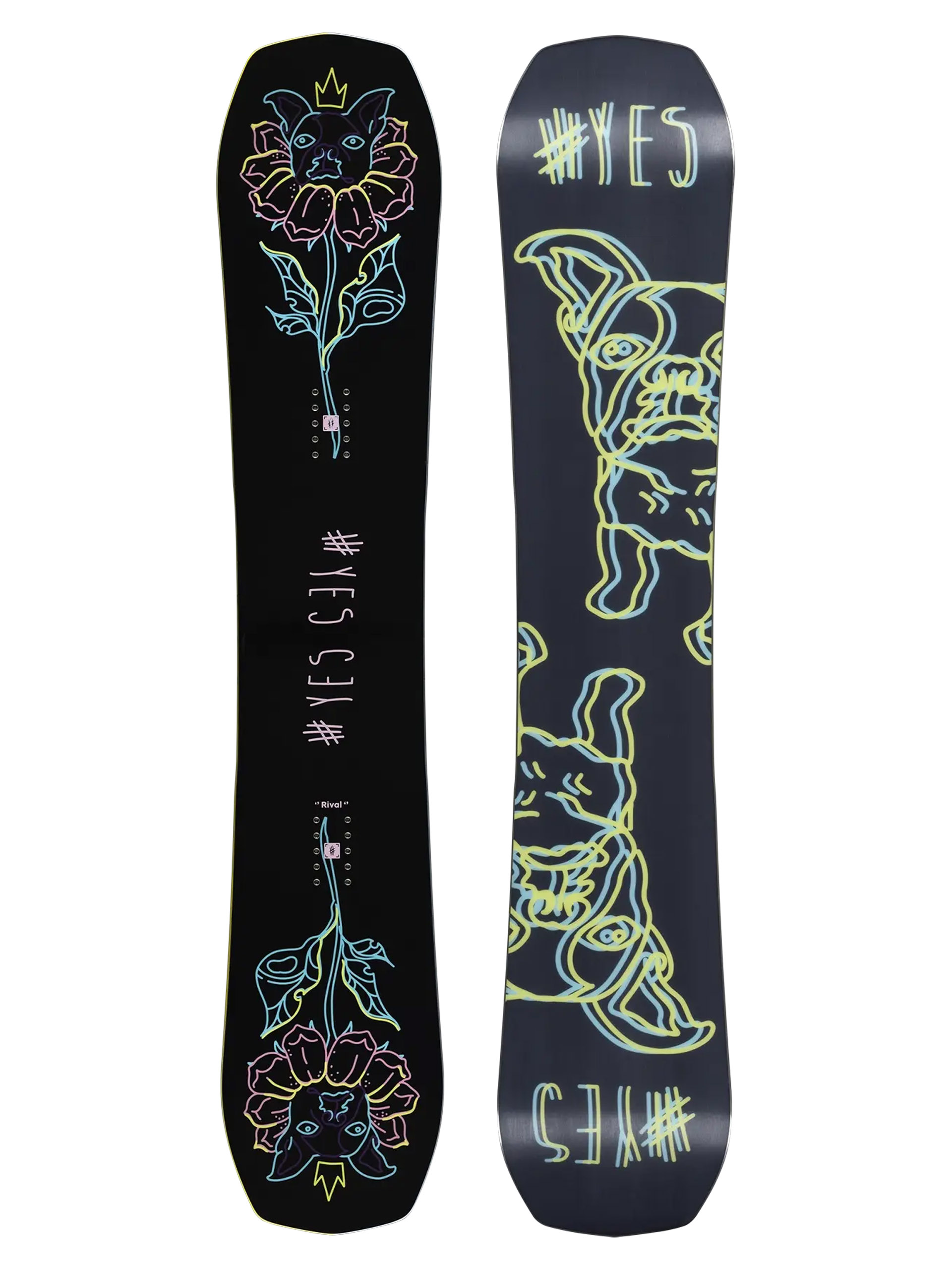 Damska Deska snowboardowa Yes Rival