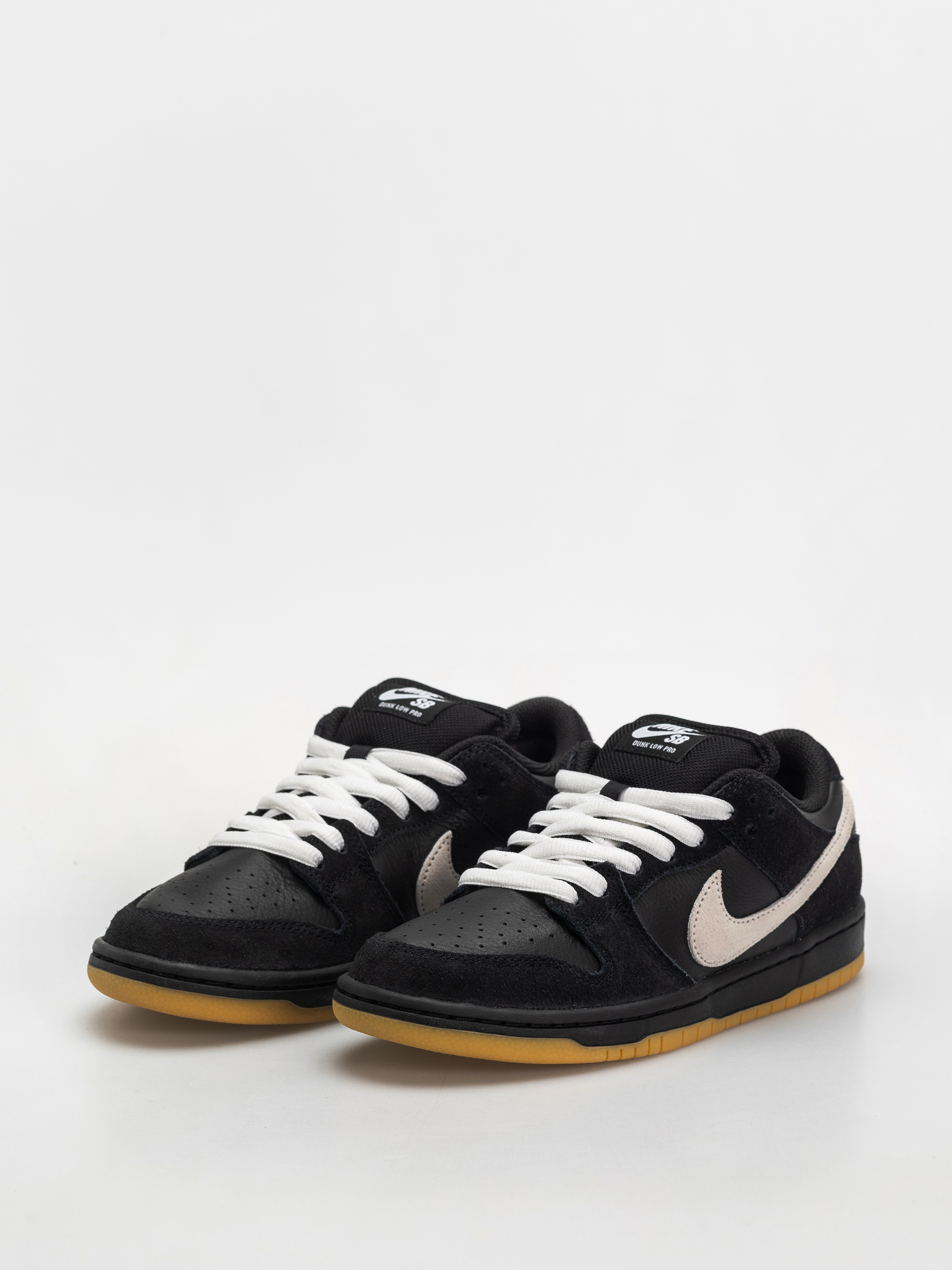 Buty Nike SB Dunk Low Pro (black/white black gum light brown)