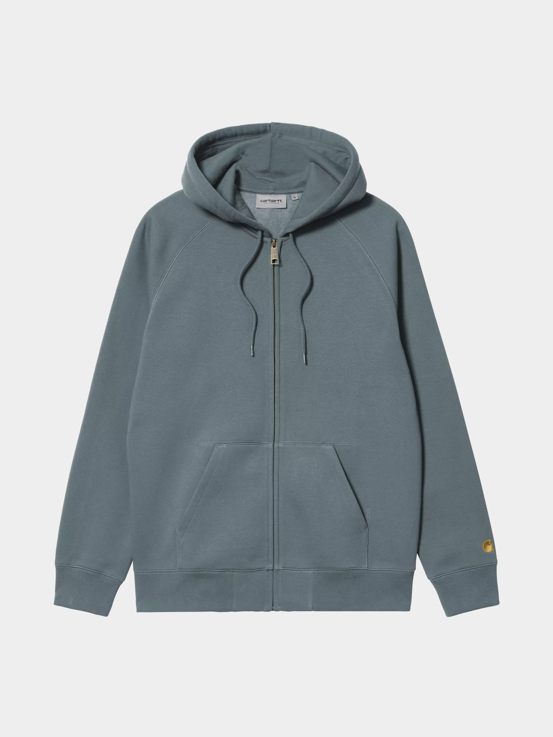 Bluza z kapturem Carhartt WIP Chase ZHD (cozy blue/gold)