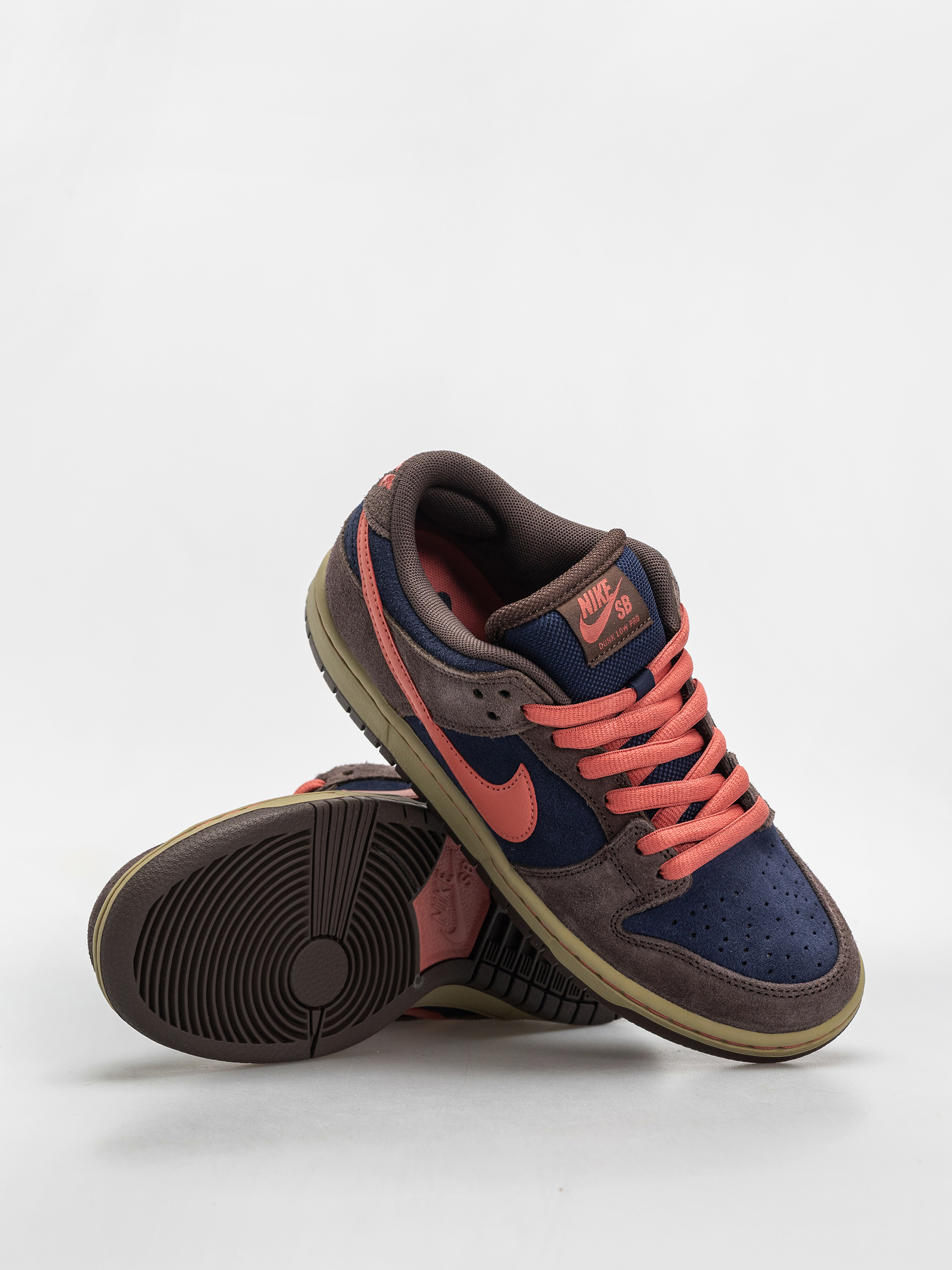 Buty Nike SB Dunk Low Pro (baroque brown/adobe midnight navy)