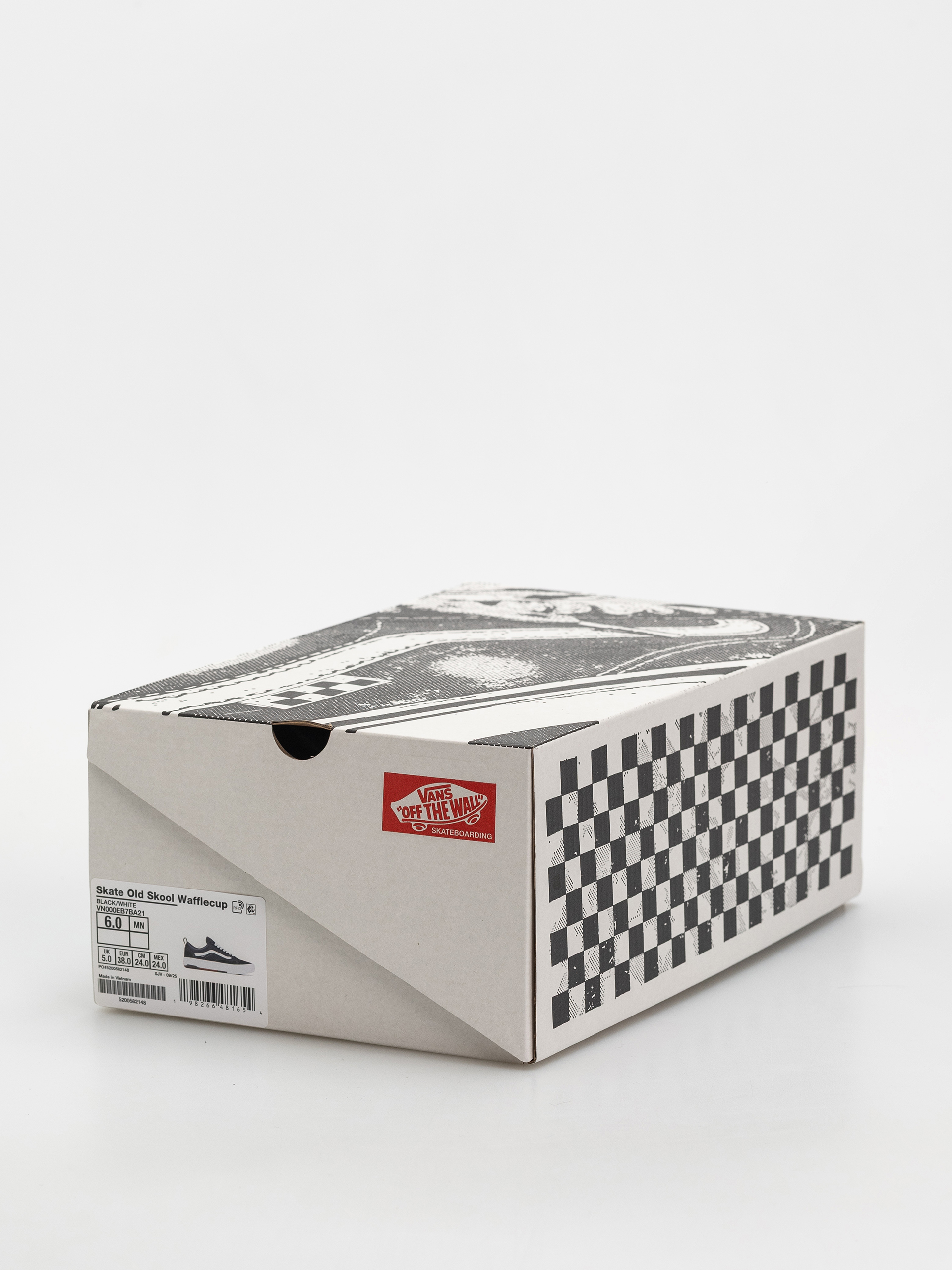 Buty Vans Skate Old Skool Wafflecup (black/white)