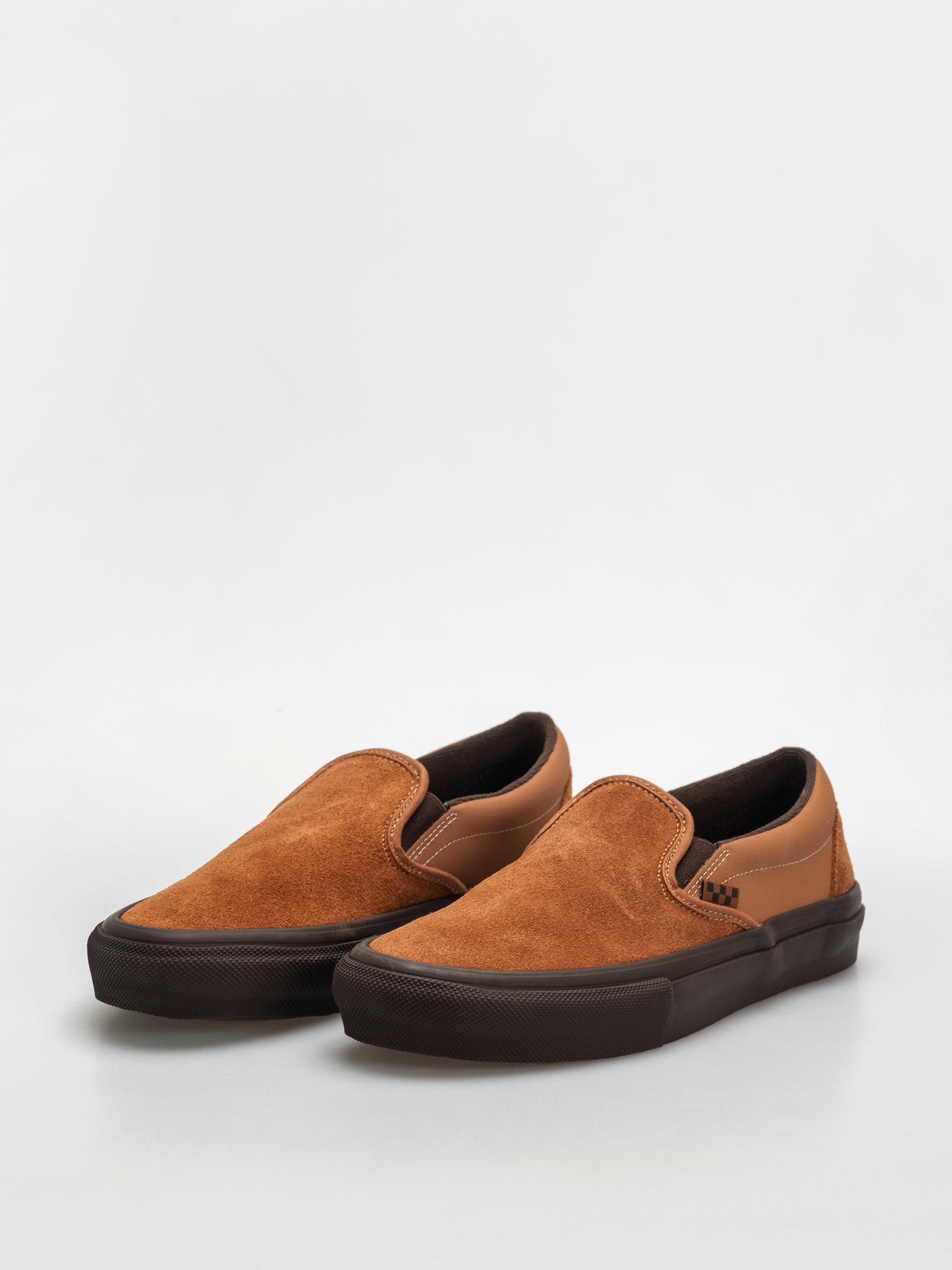 Buty Vans Skate Slip On (brown/gum)