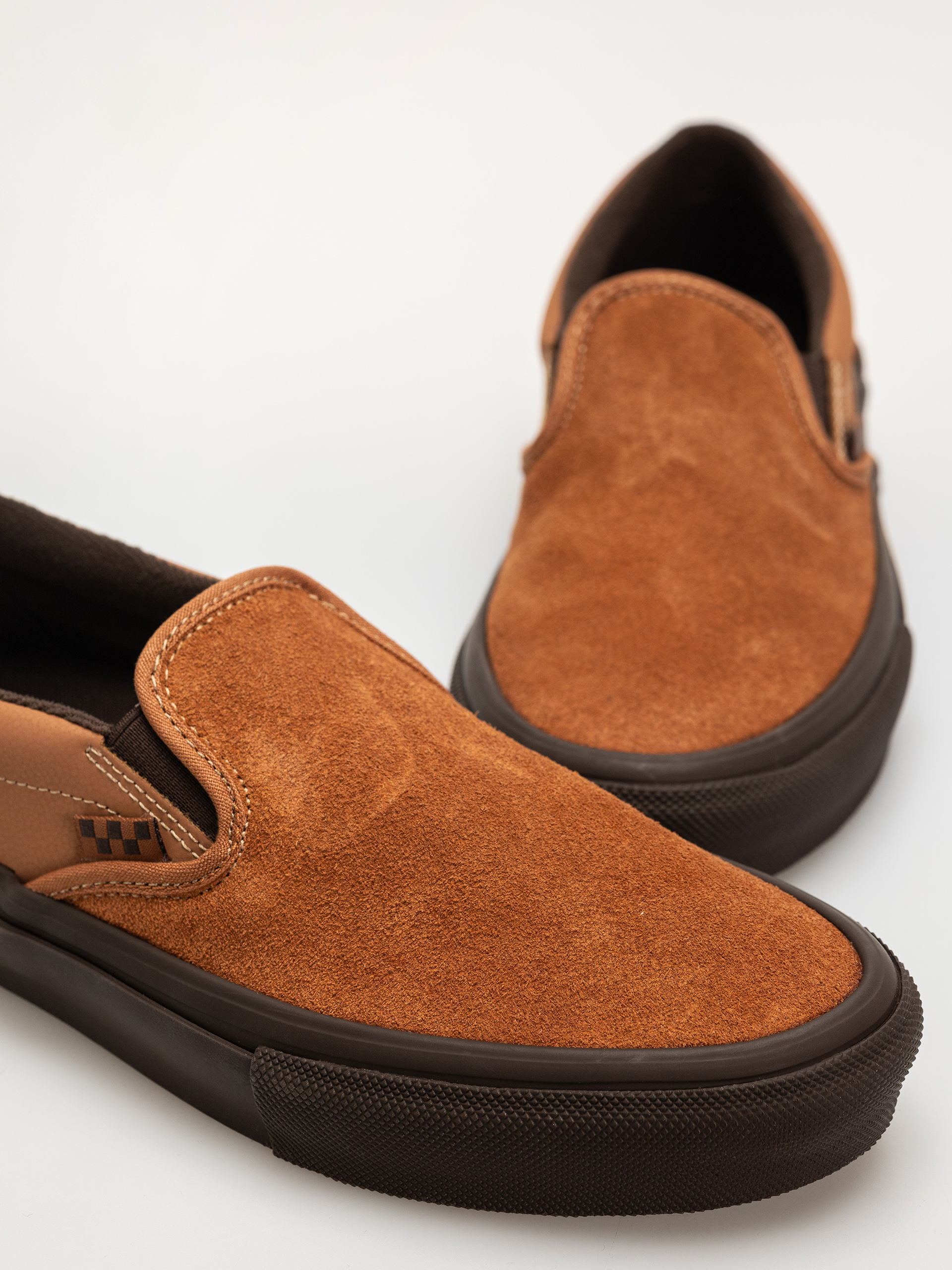 Buty Vans Skate Slip On (brown/gum)