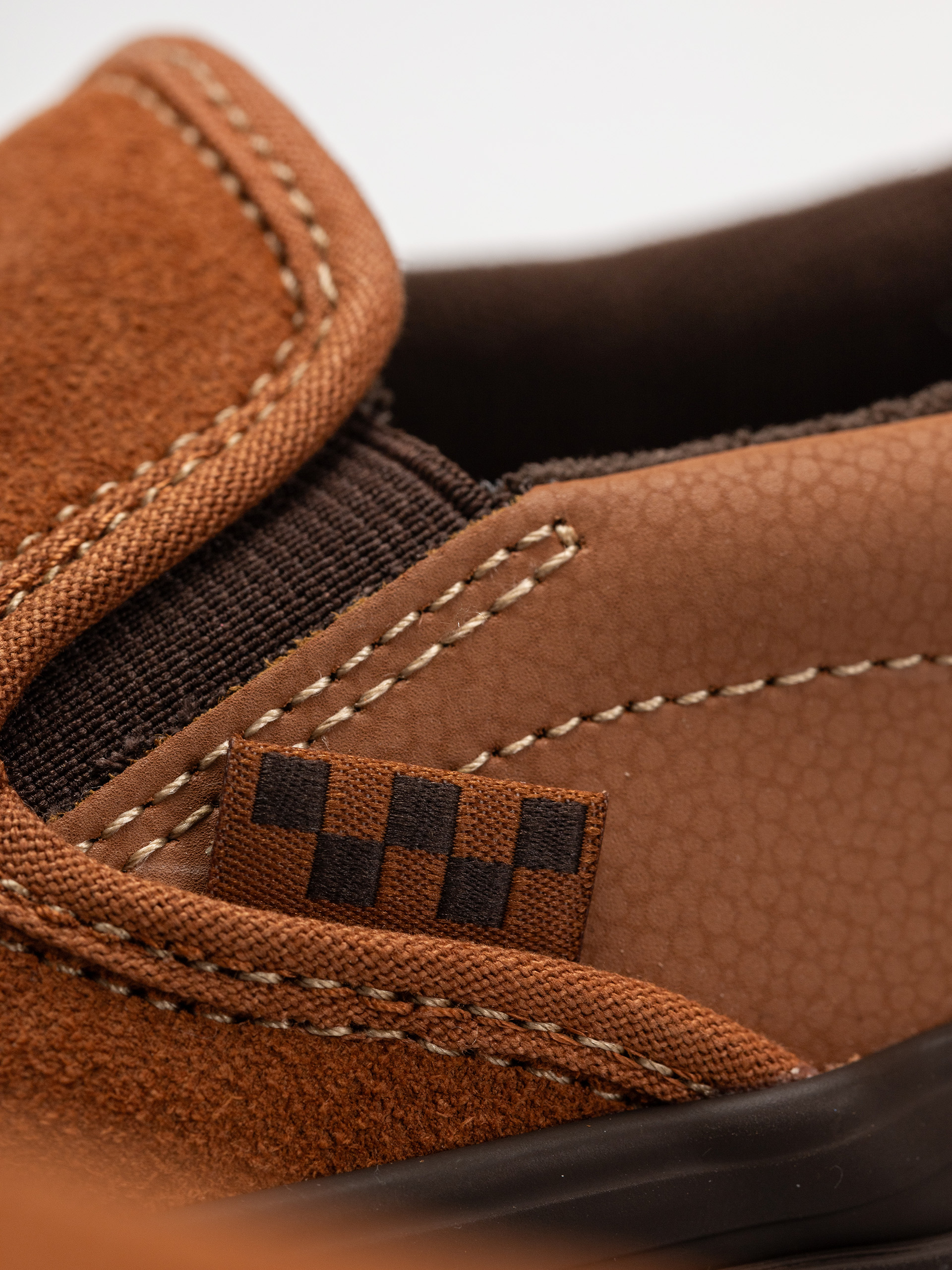 Buty Vans Skate Slip On (brown/gum)