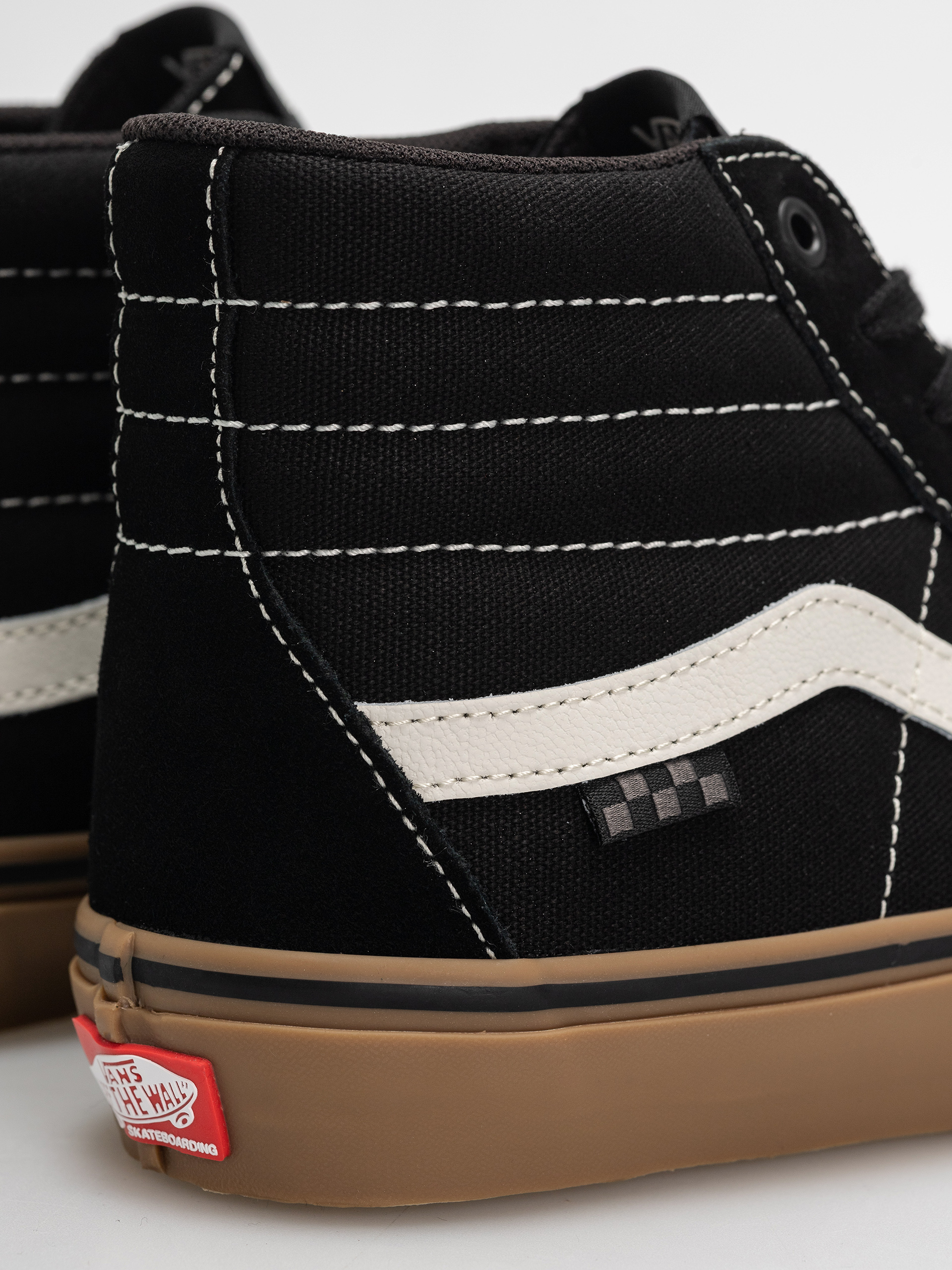 Buty Vans Skate Sk8 Hi (black/gum/white)