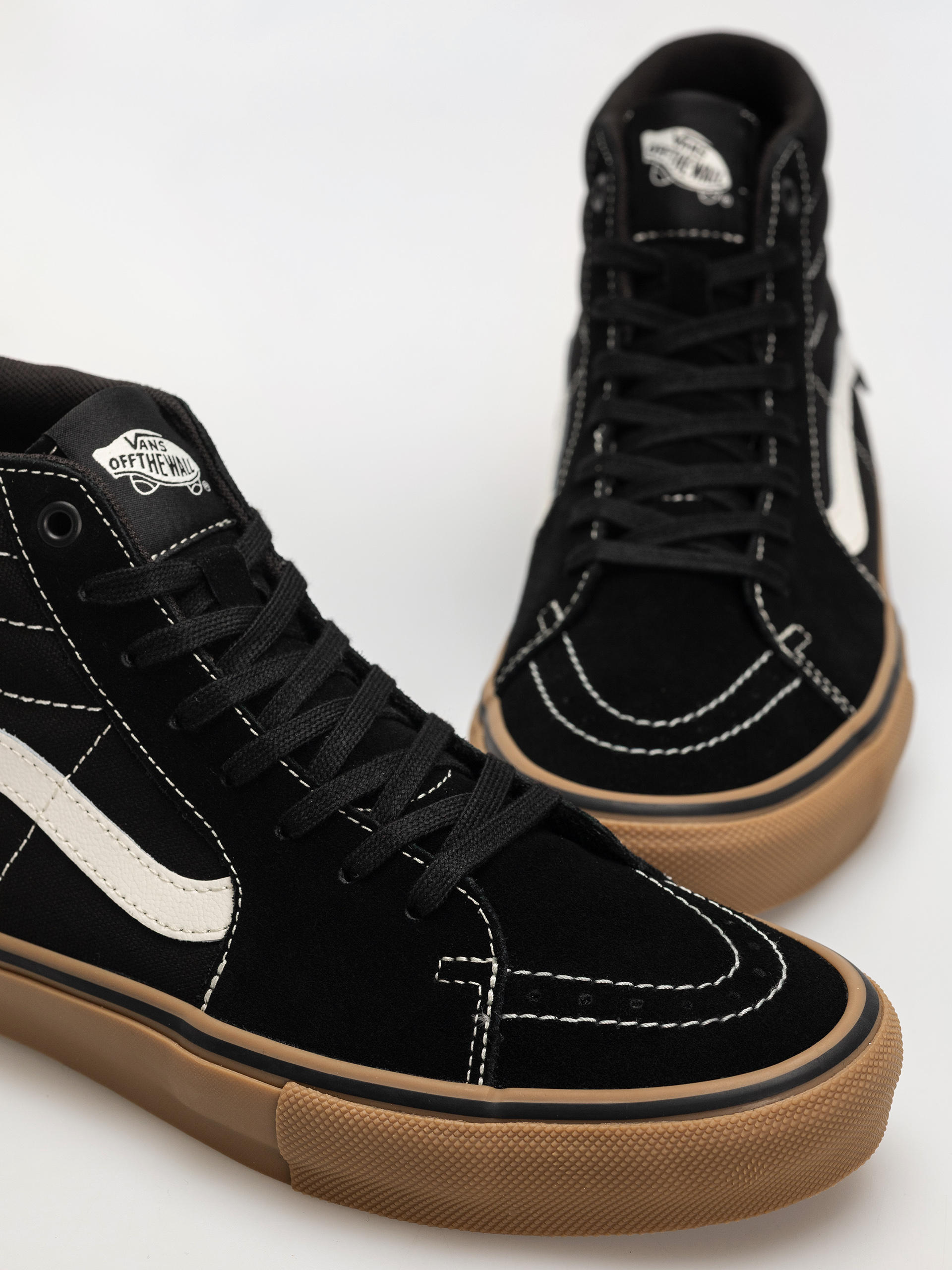 Buty Vans Skate Sk8 Hi (black/gum/white)