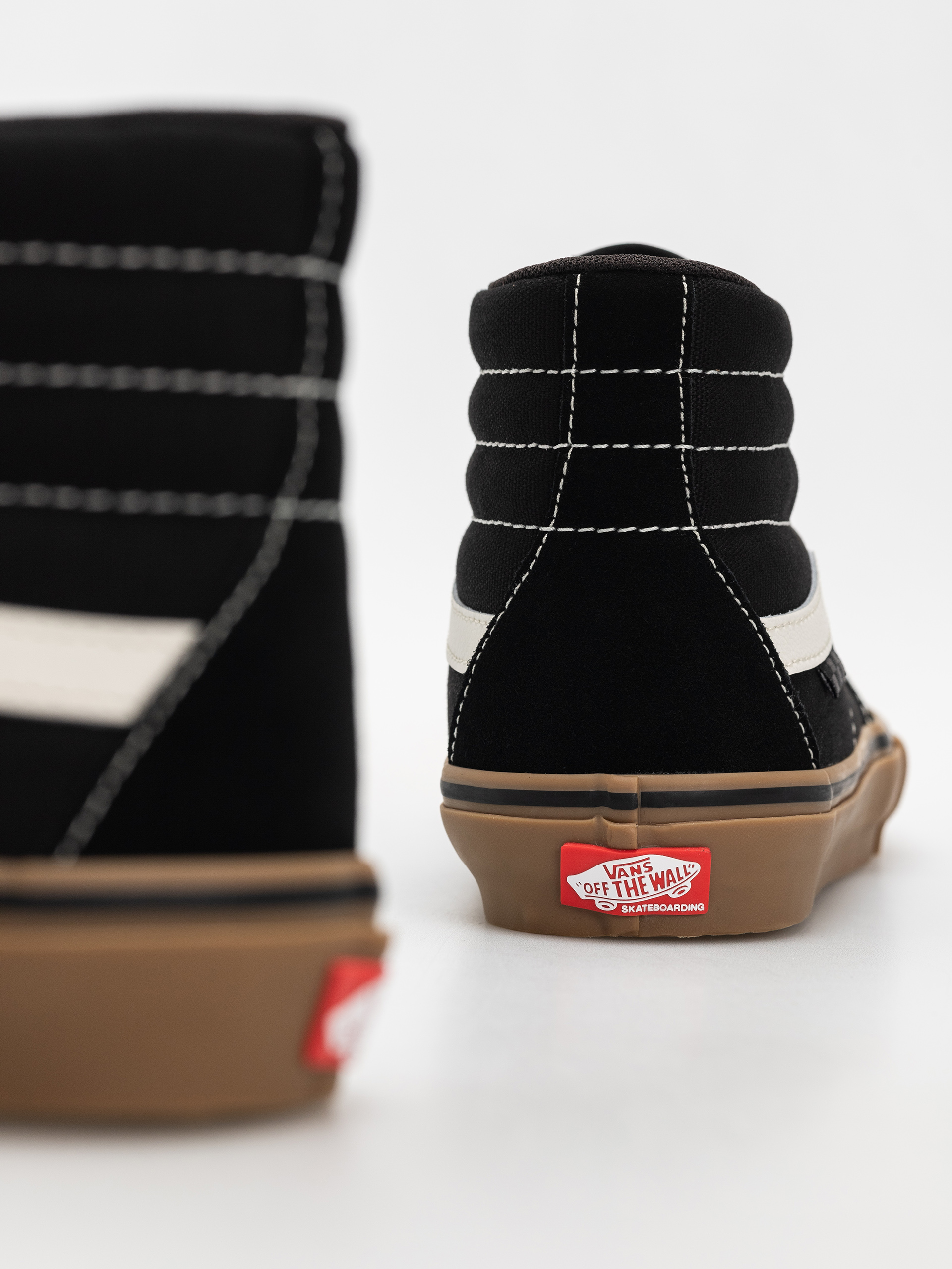 Buty Vans Skate Sk8 Hi (black/gum/white)