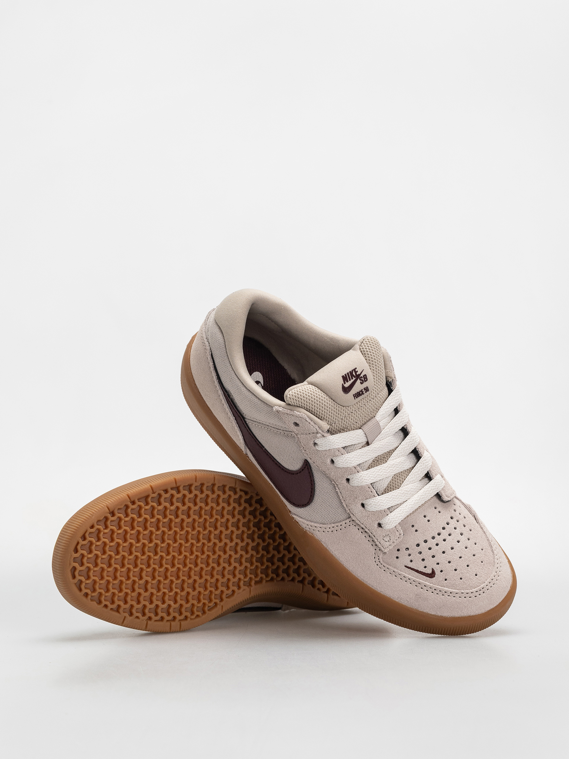 Buty Nike SB Force 58 (cream ii/burgundy crush gum light brown)
