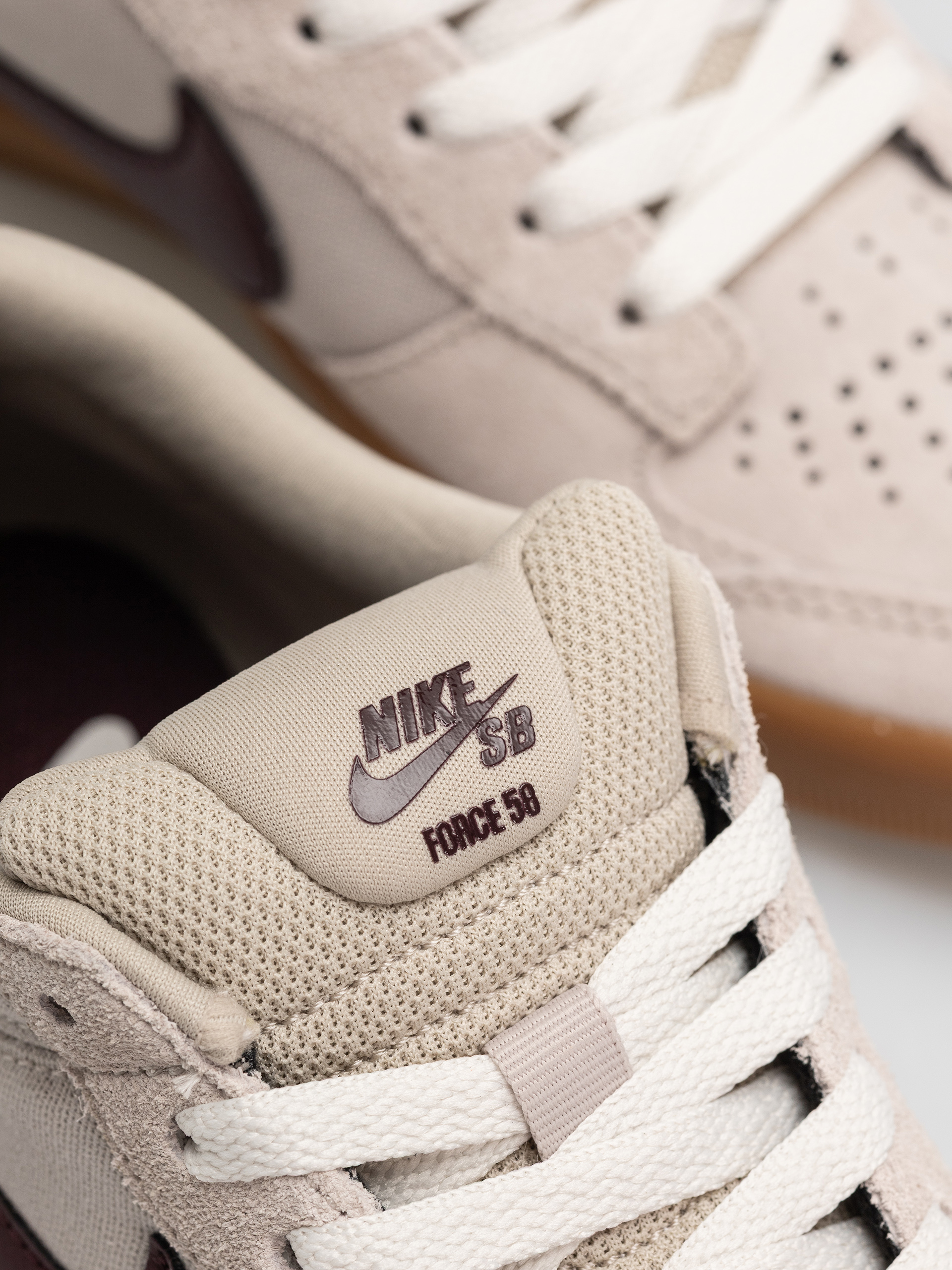 Buty Nike SB Force 58 (cream ii/burgundy crush gum light brown)