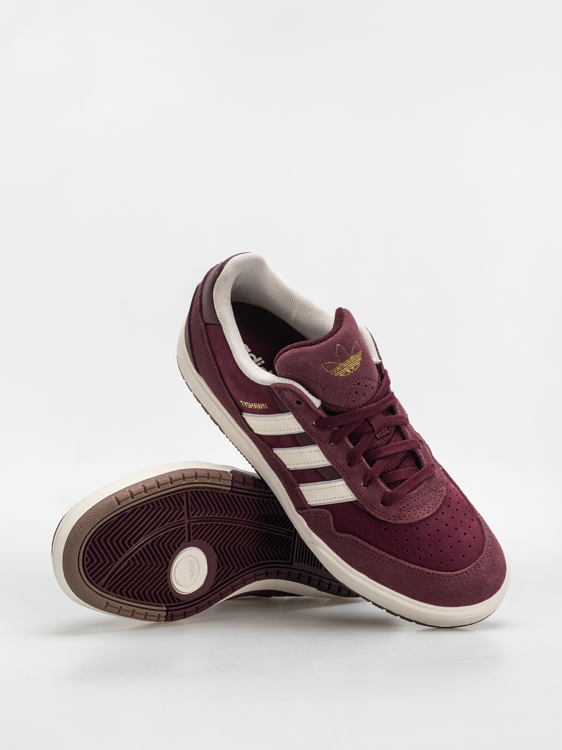 Buty adidas Tyshawn II (maroon/cwhite/goldmt)