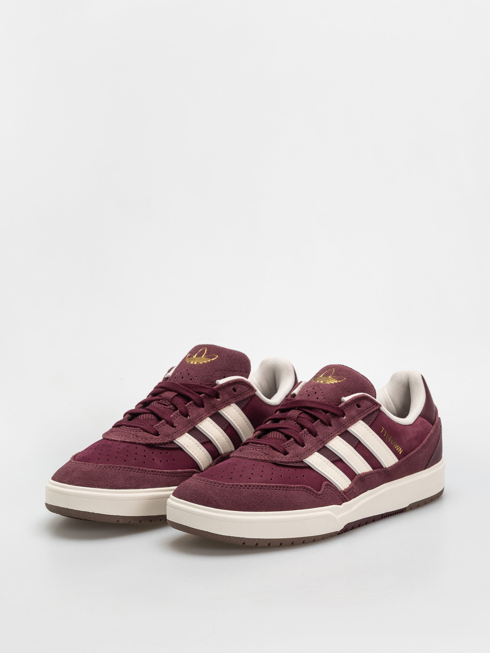 Buty adidas Tyshawn II (maroon/cwhite/goldmt)