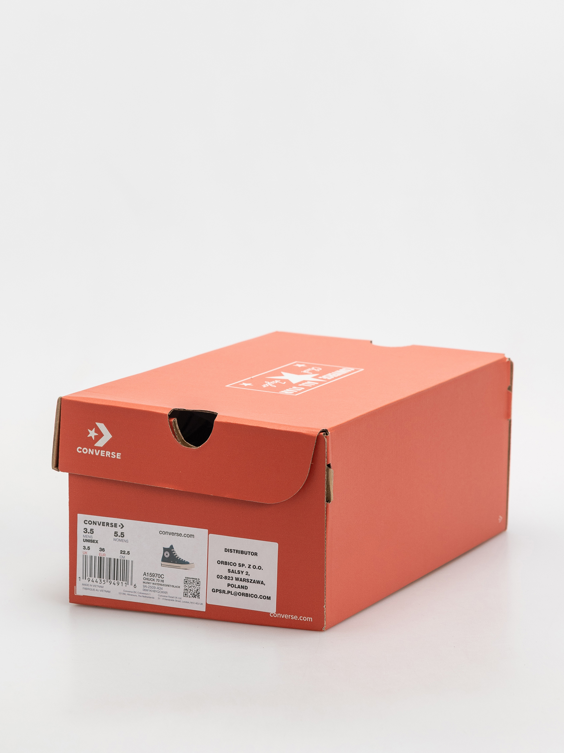 Trampki Converse Chuck 70 Hi (murky waters/egret/black)