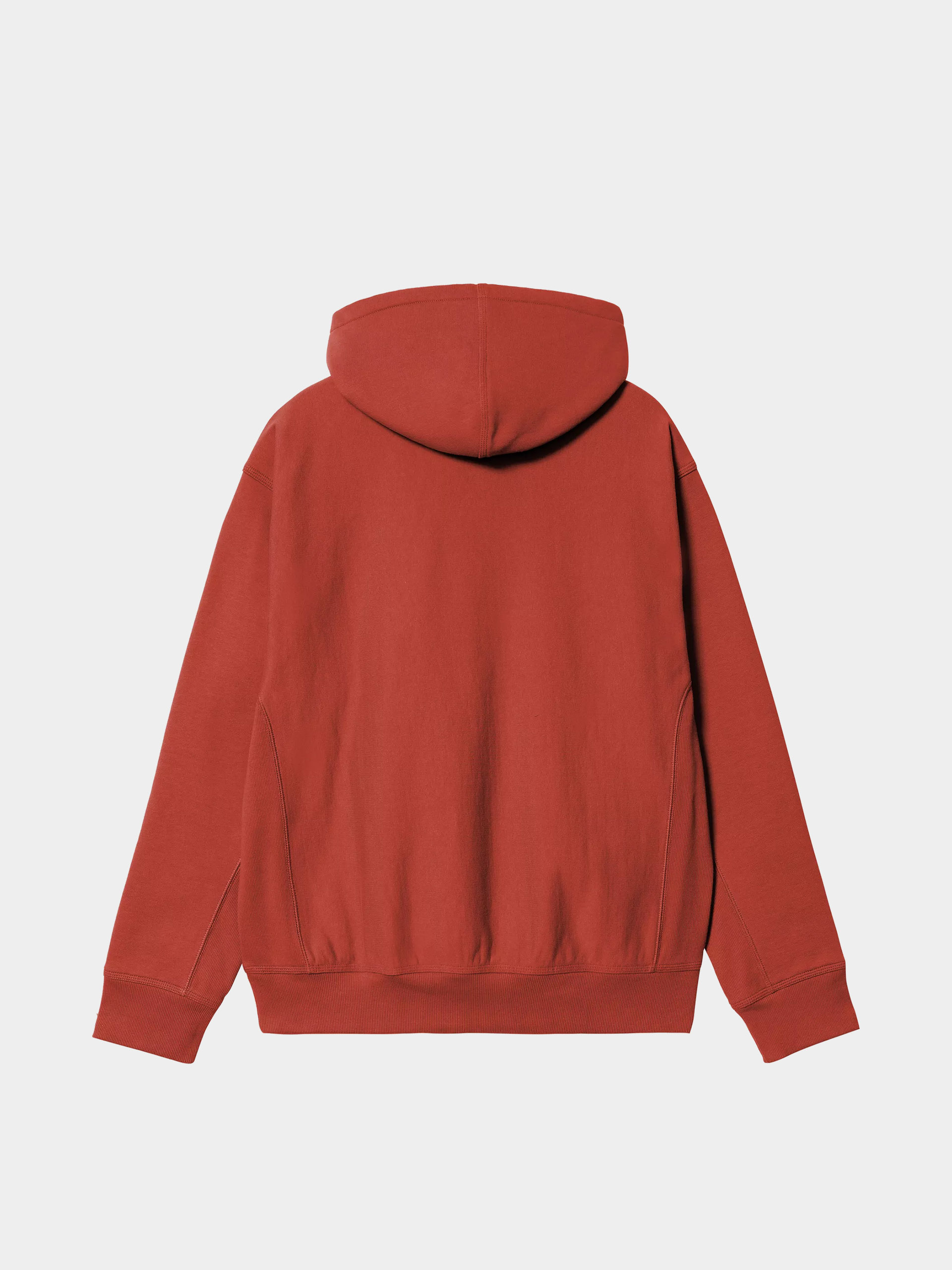 Bluza z kapturem Carhartt WIP American Script HD (oxide red)