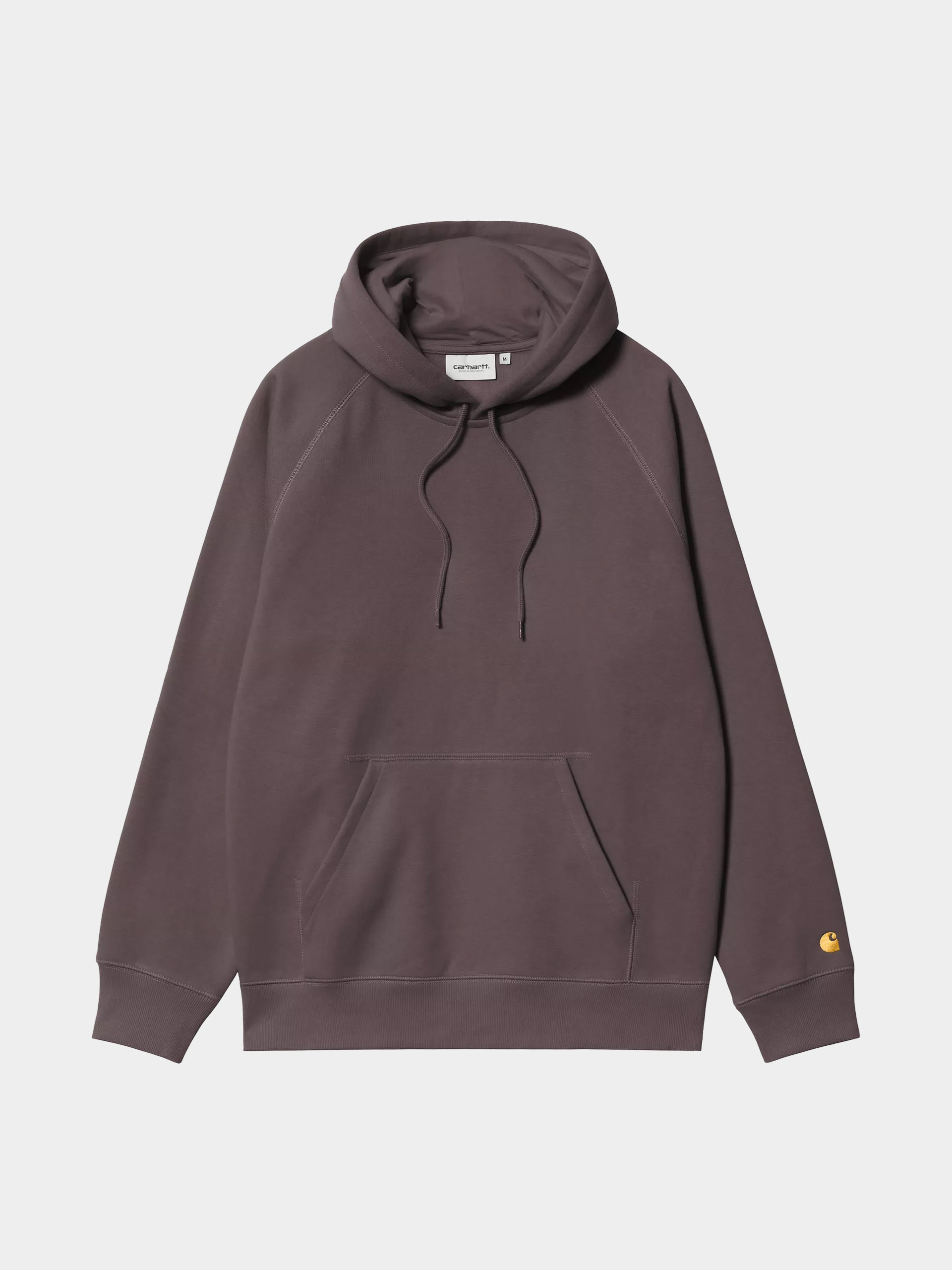 Bluza z kapturem Carhartt WIP Chase HD (shale/gold)