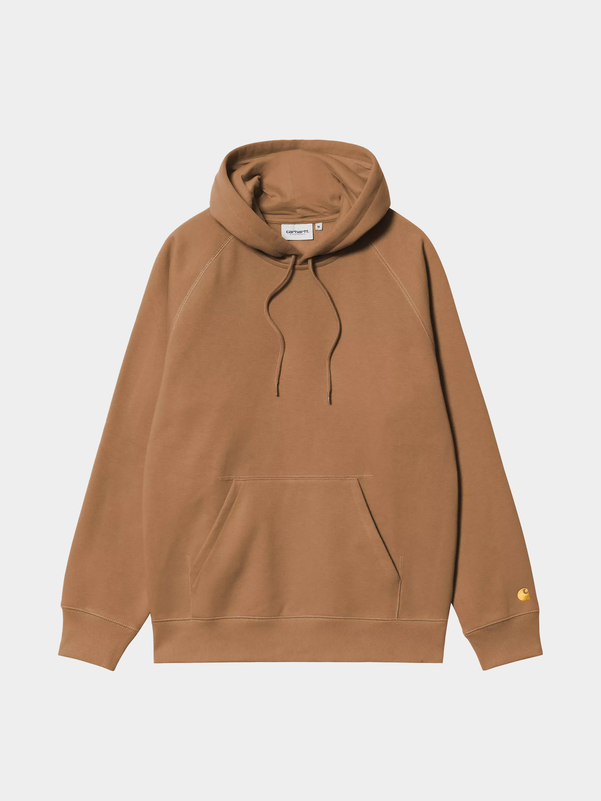 Bluza z kapturem Carhartt WIP Chase HD (hamilton brown/gold)