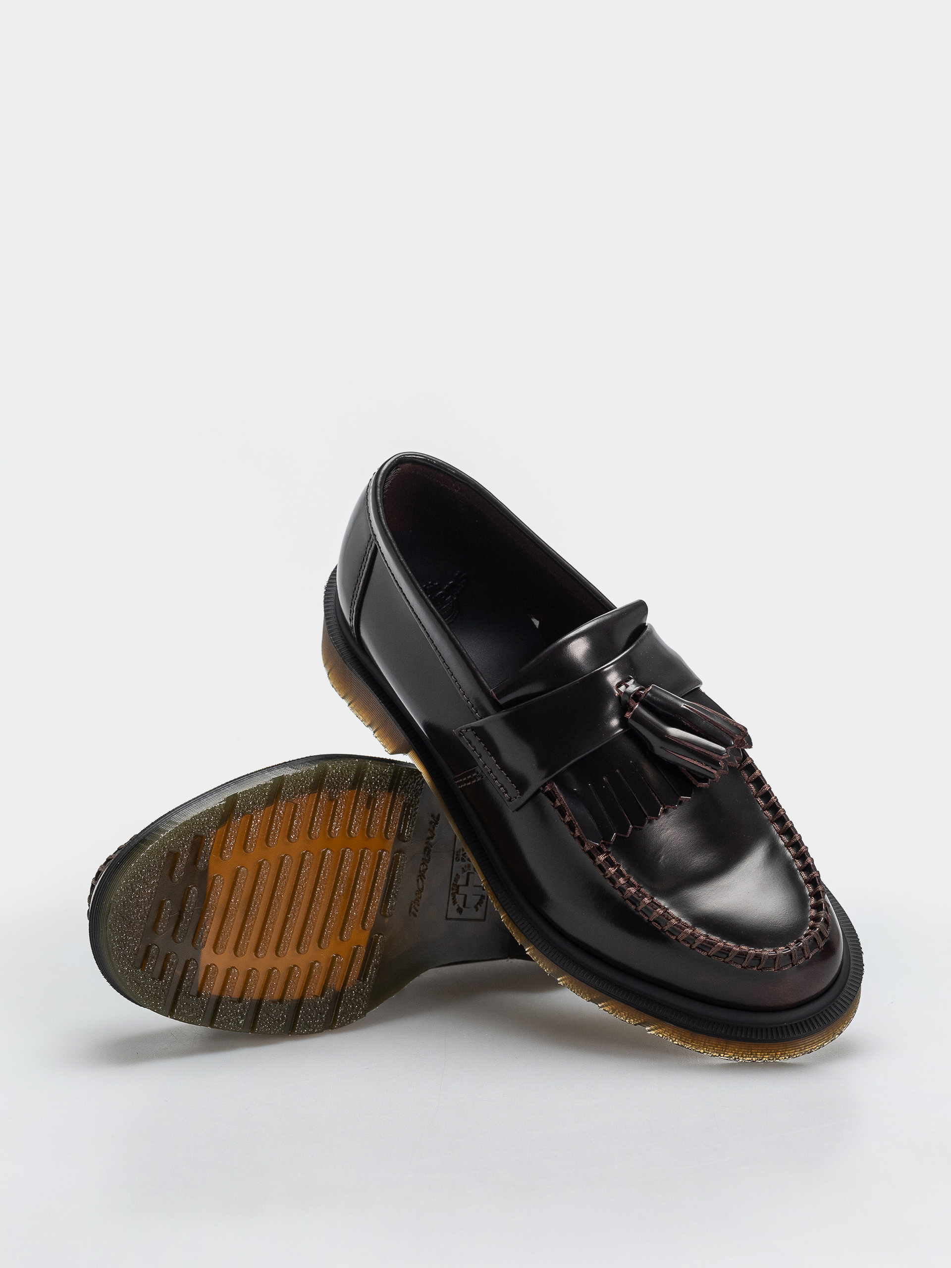 Buty Dr. Martens Adrian Tassel Loafer (cherry red arcadia)