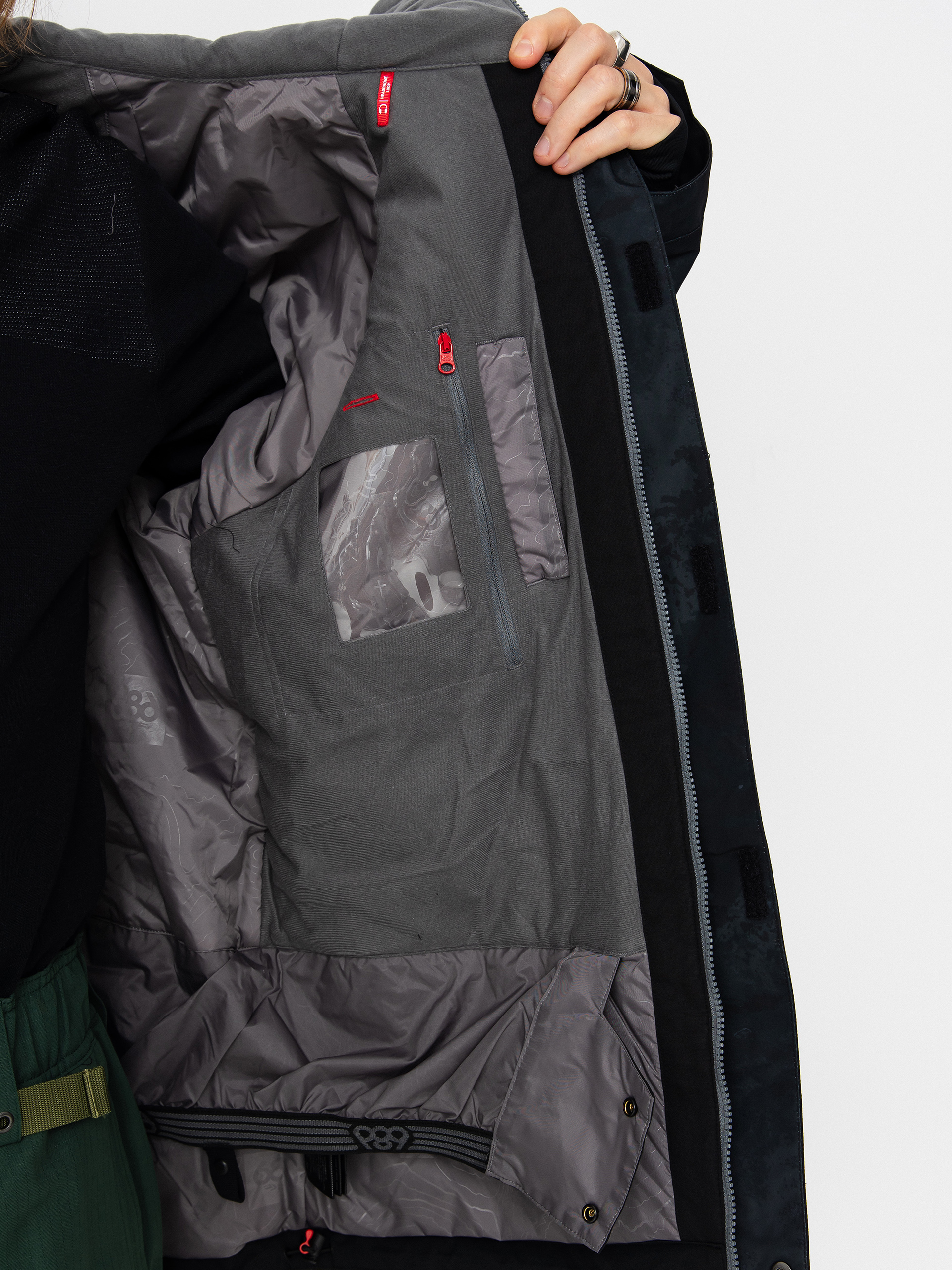 Męska Kurtka snowboardowa 686 Geo Insulated (black hemisphere)