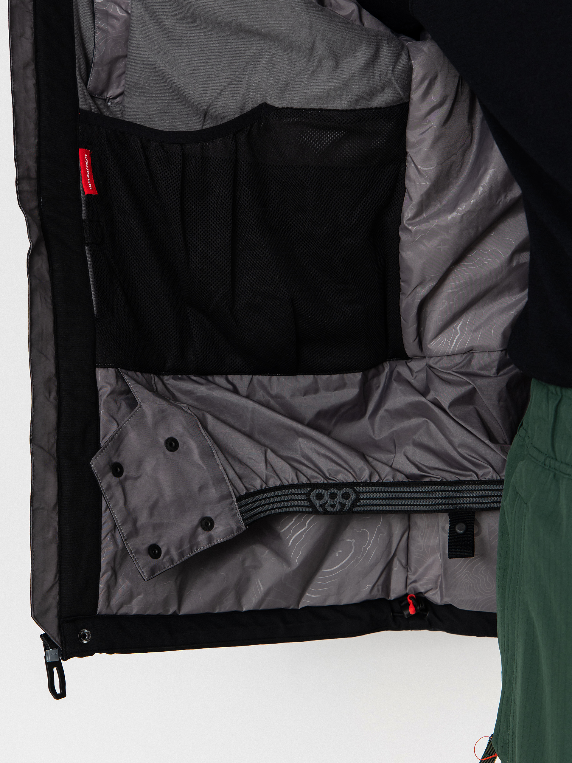 Męska Kurtka snowboardowa 686 Geo Insulated (black hemisphere)