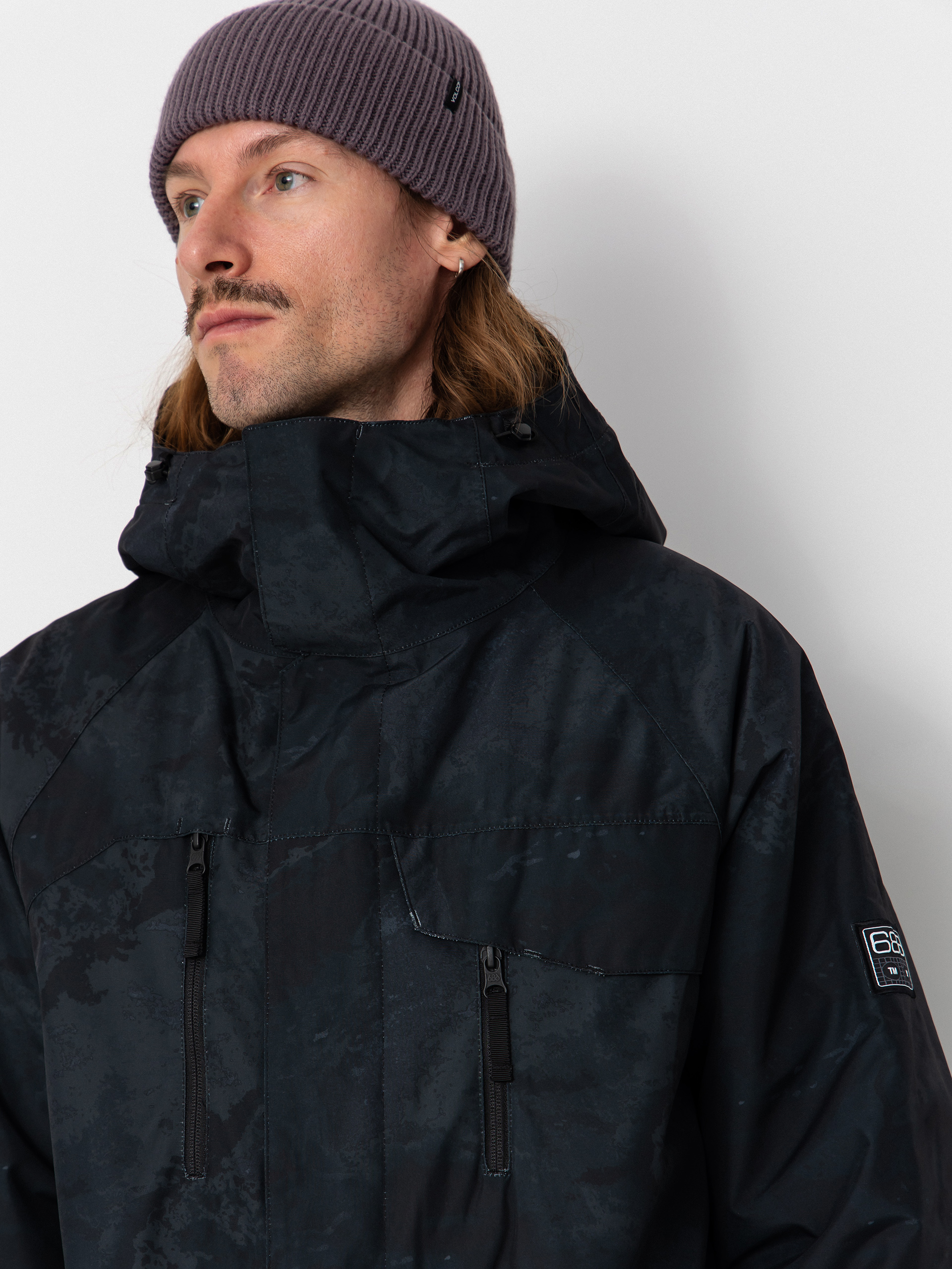 Męska Kurtka snowboardowa 686 Geo Insulated (black hemisphere)