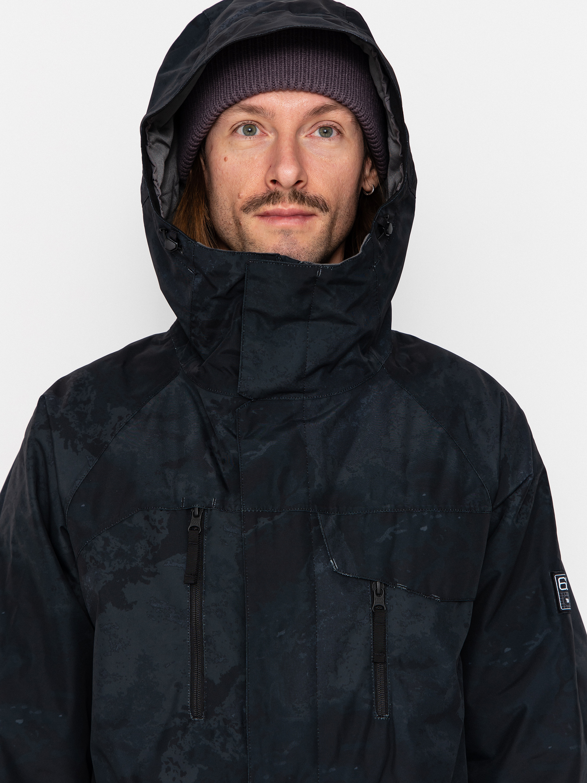 Męska Kurtka snowboardowa 686 Geo Insulated (black hemisphere)