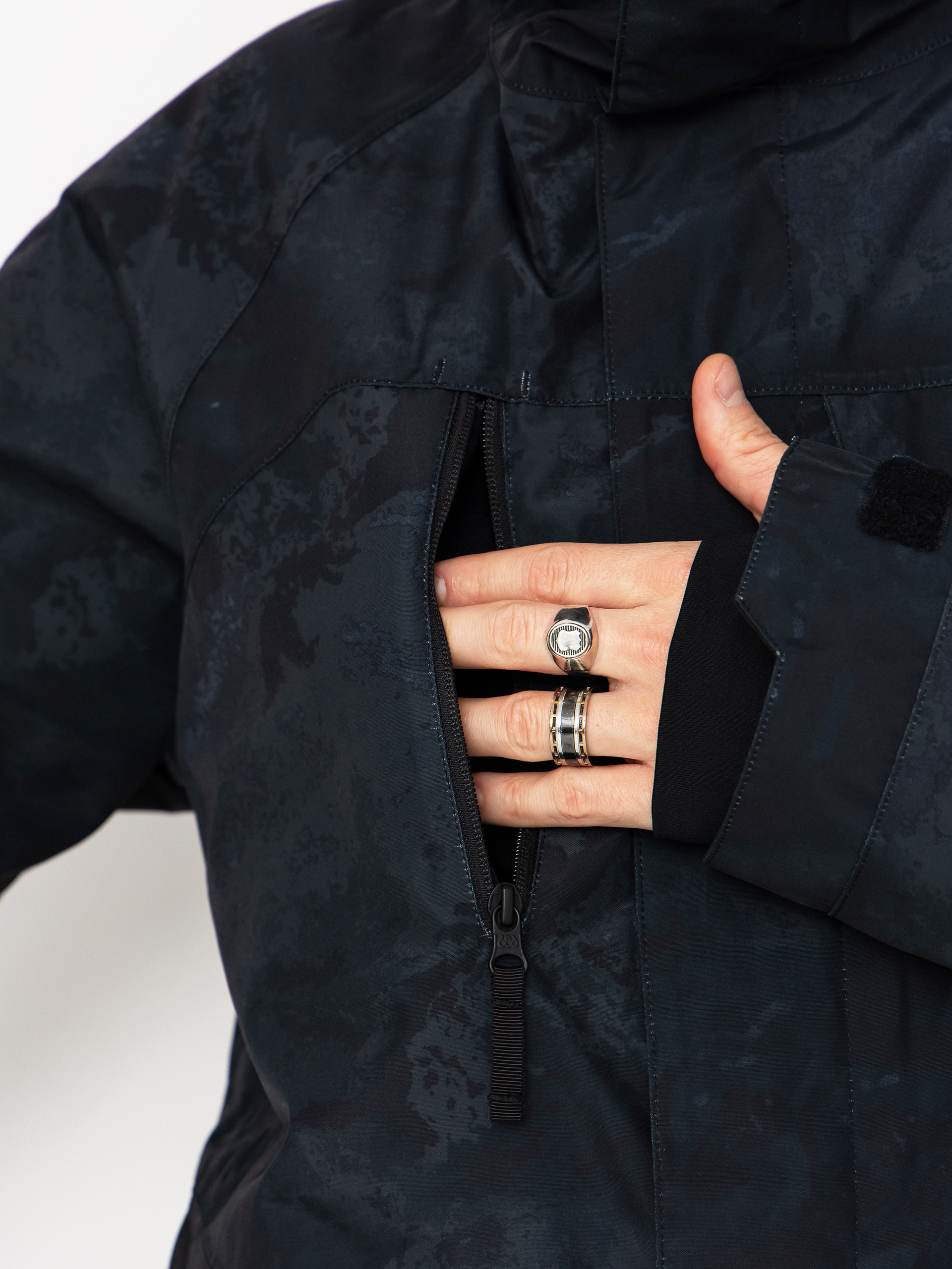 Męska Kurtka snowboardowa 686 Geo Insulated (black hemisphere)