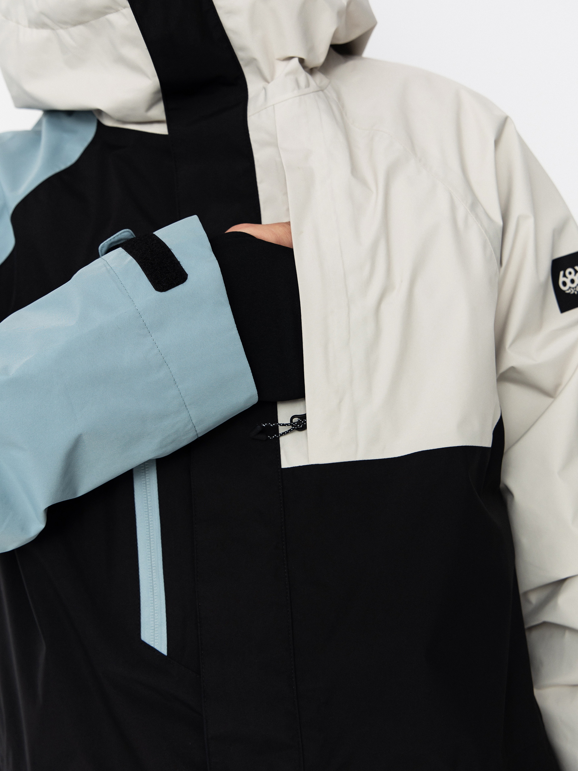 Męska Kurtka snowboardowa 686 Gore-TeX Core (limestone colorblock)