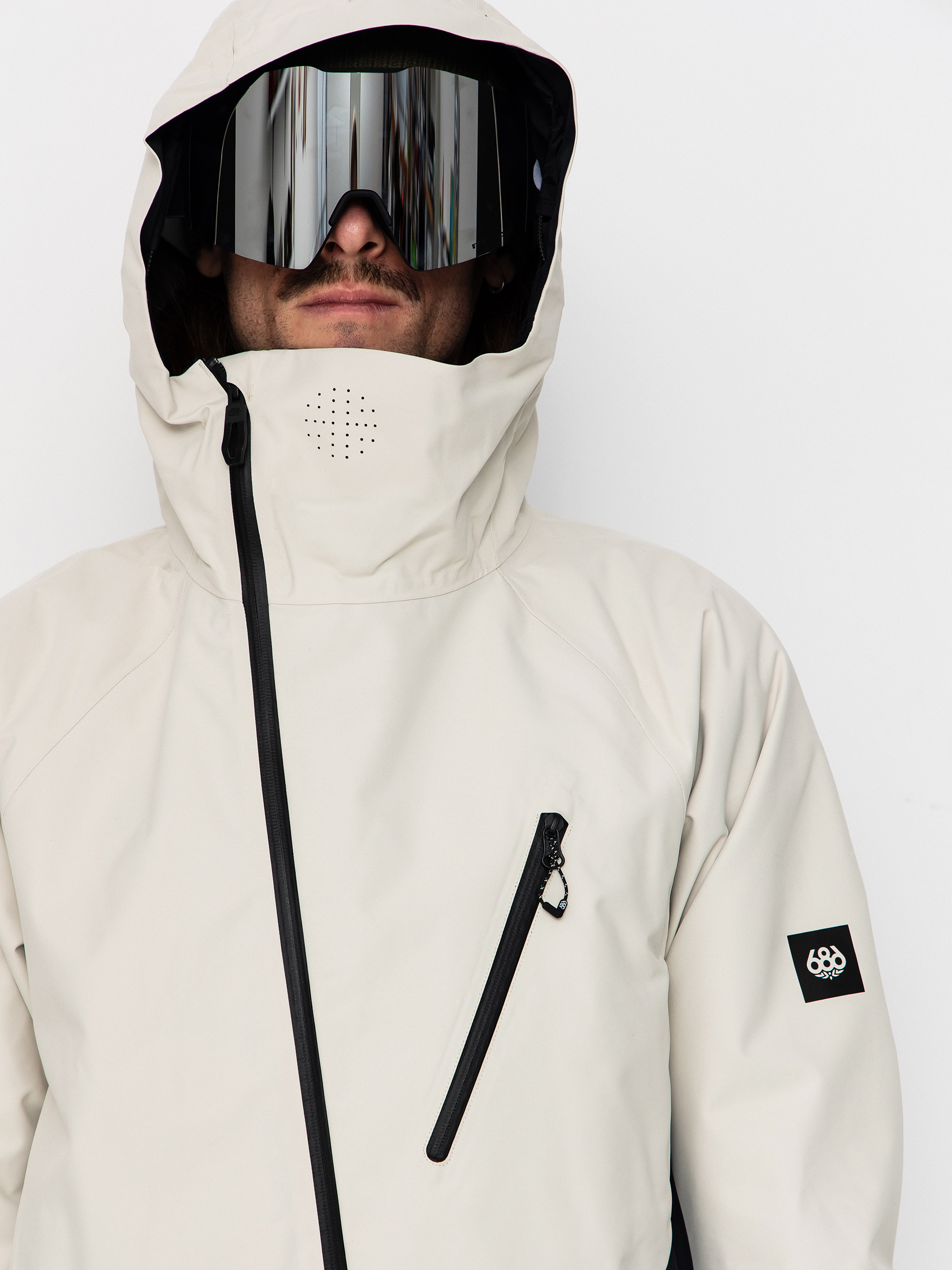 Męska Kurtka snowboardowa 686 Hydra Thermagraph (limestone colorblock)