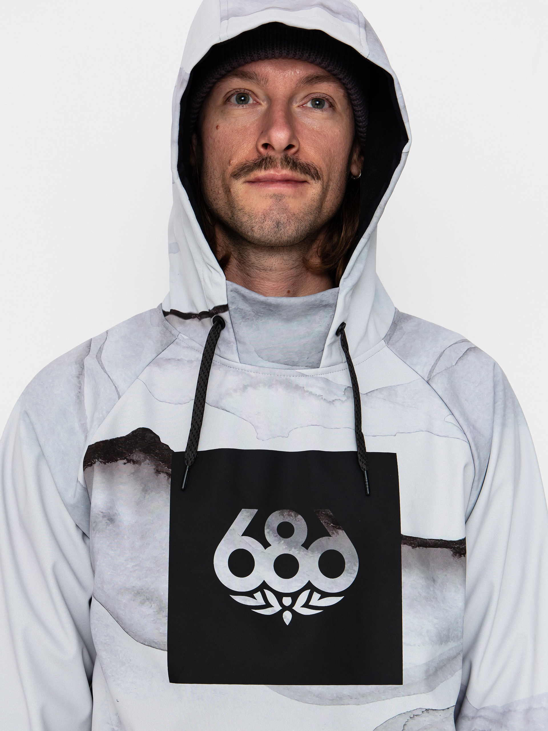 Męska Bluza aktywna 686 Waterproof HD (smoke mountain print)