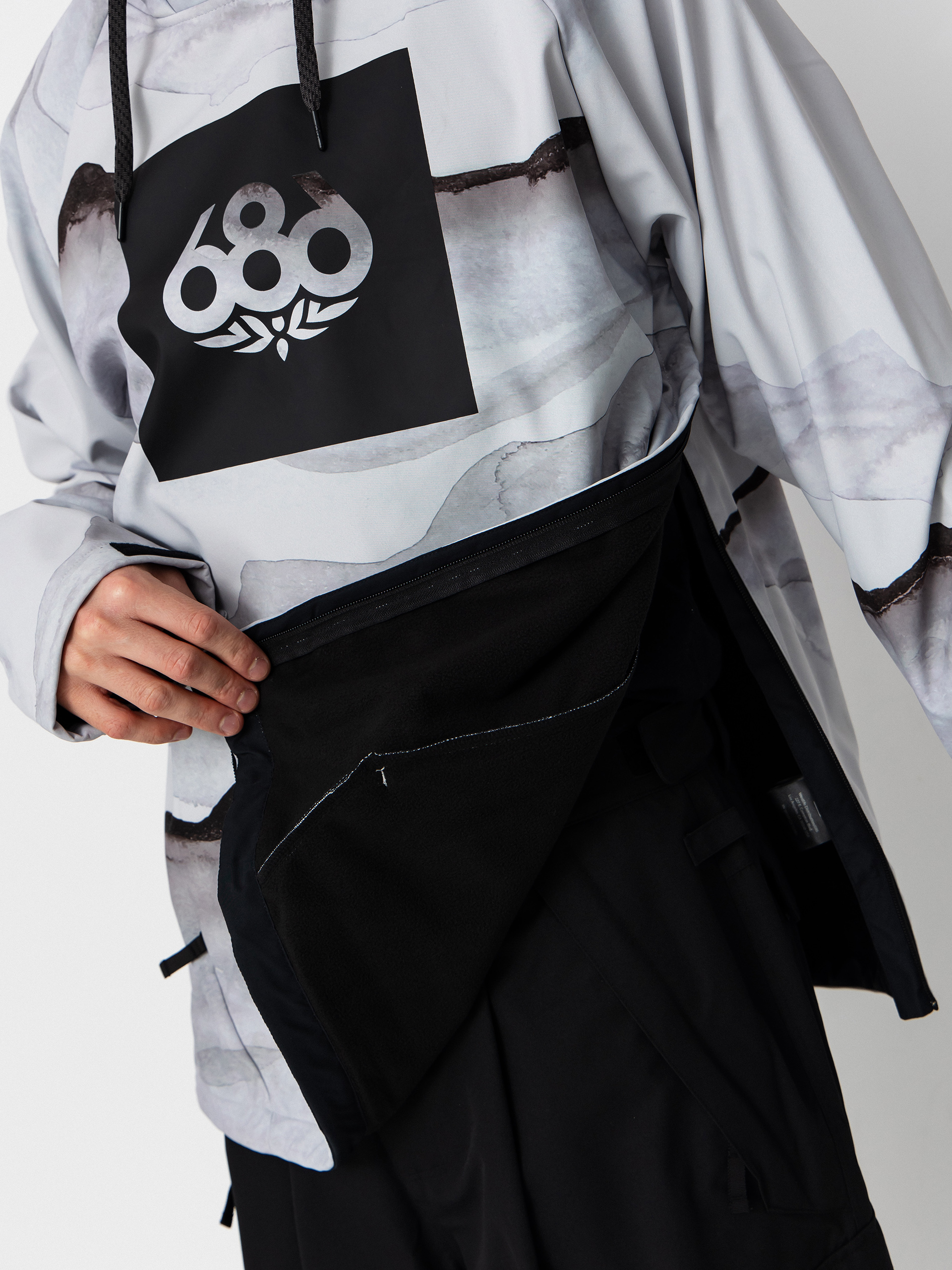 Męska Bluza aktywna 686 Waterproof HD (smoke mountain print)