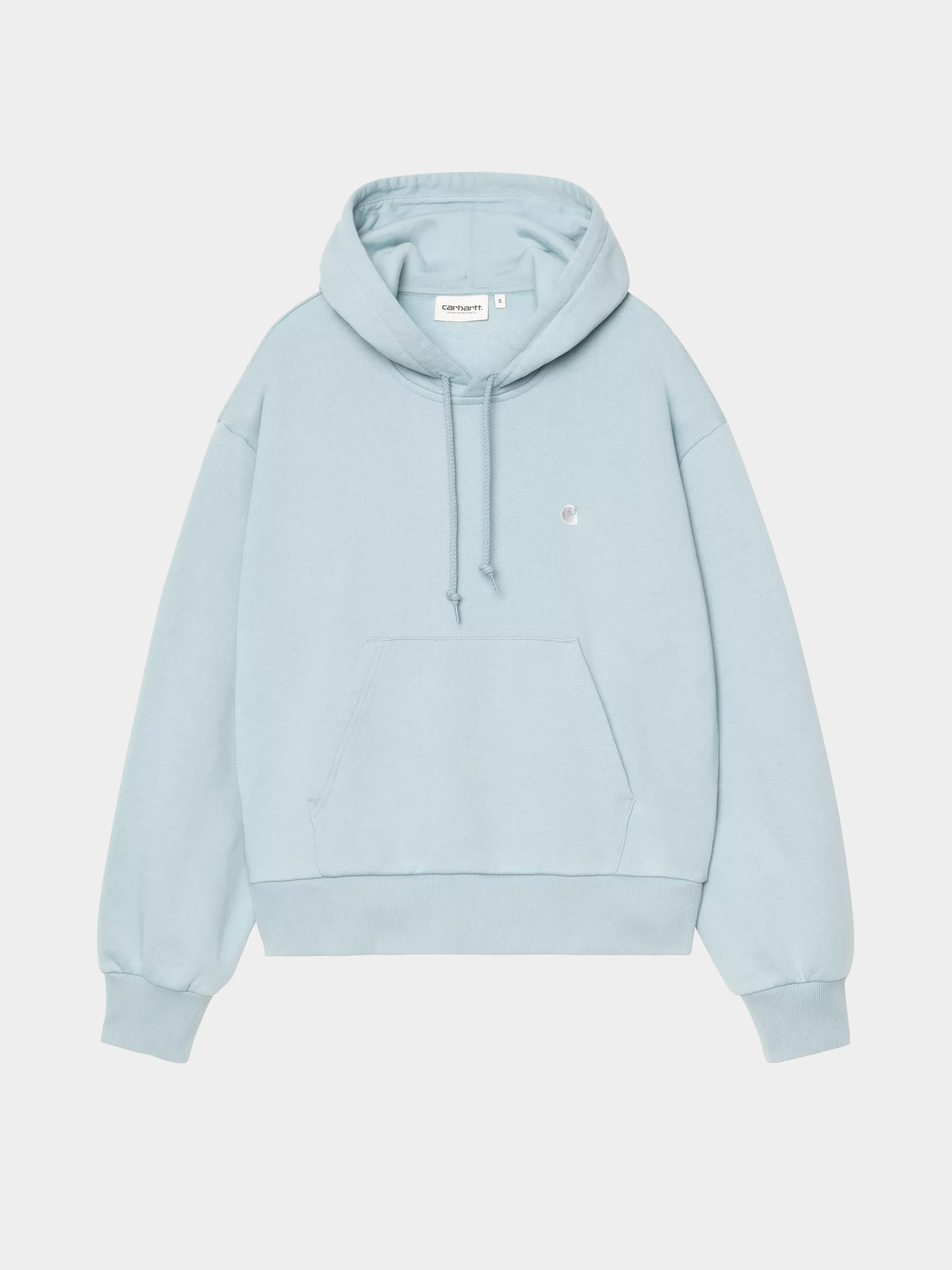 Bluza z kapturem Carhartt WIP Casey HD Wmn (tourmaline/silver)
