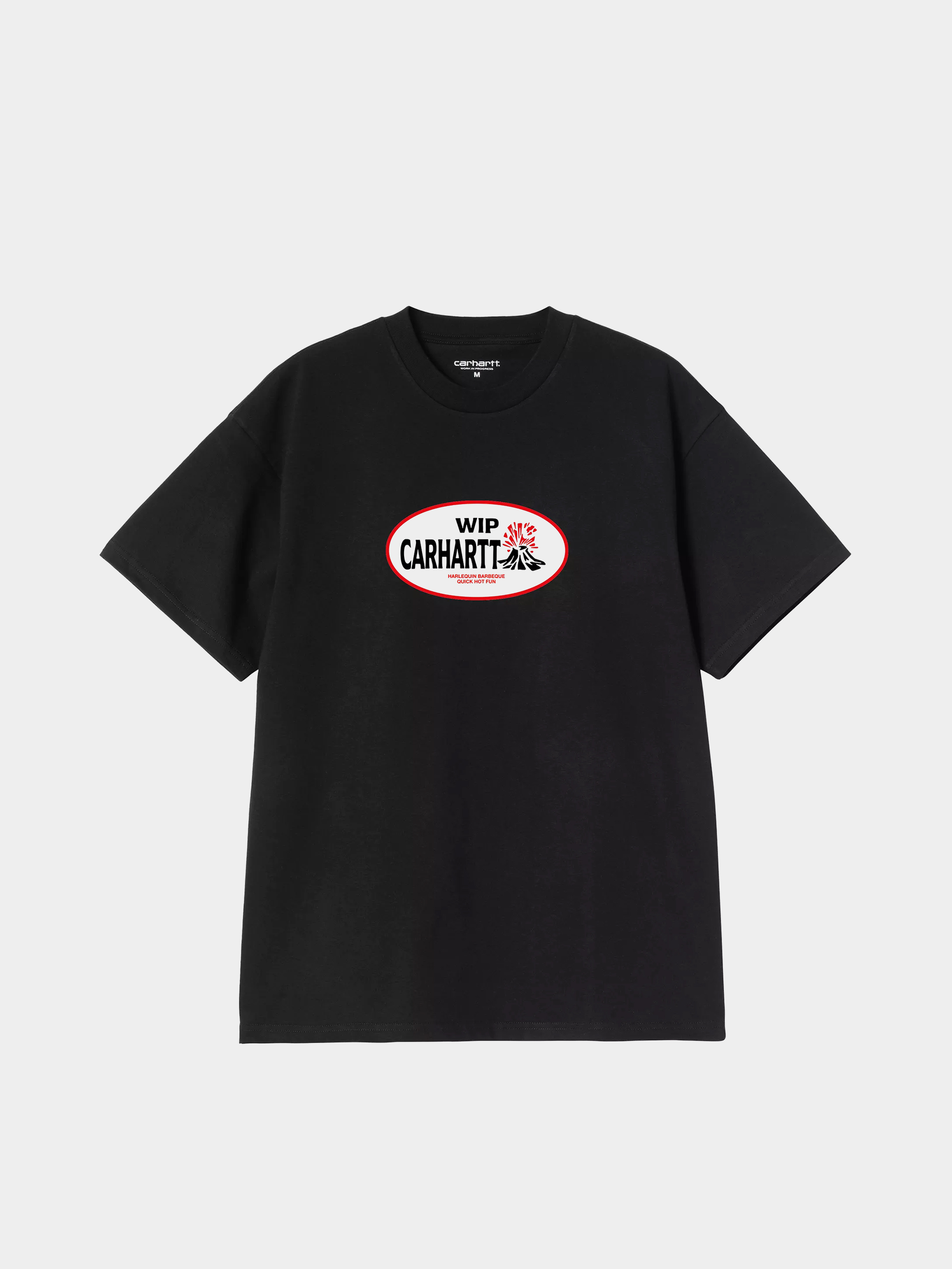 T-shirt Carhartt WIP Harlequin BBQ (black)