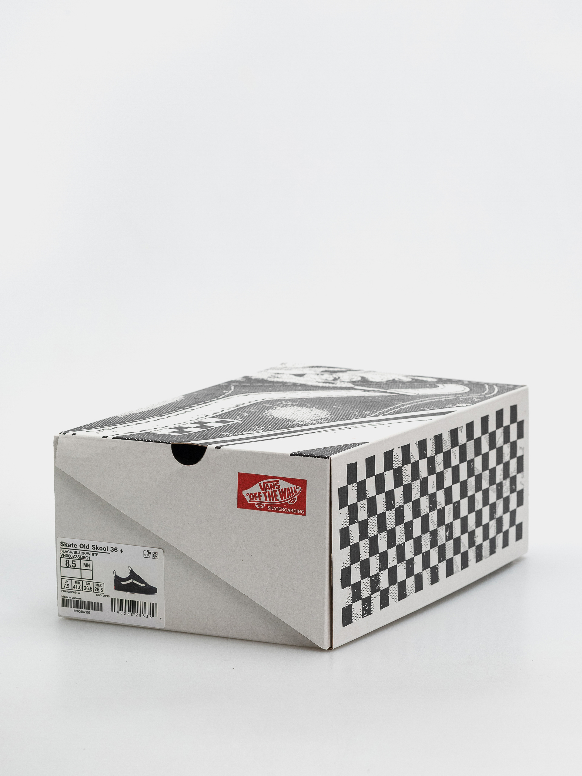 Buty Vans Skate Old Skool 36 + (black/black/whi)