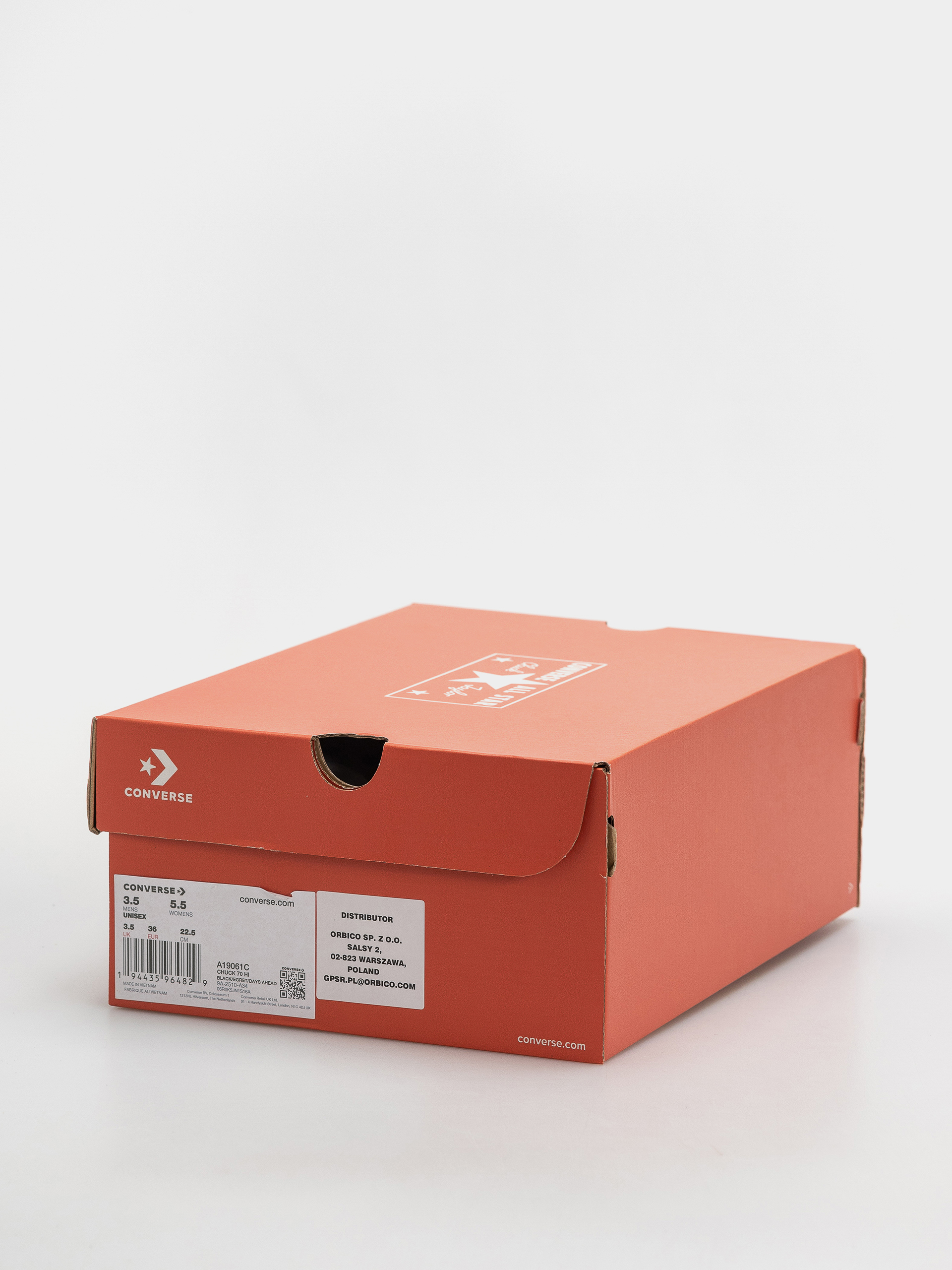 Trampki Converse Chuck 70 Hi (black/egret/days ahead)