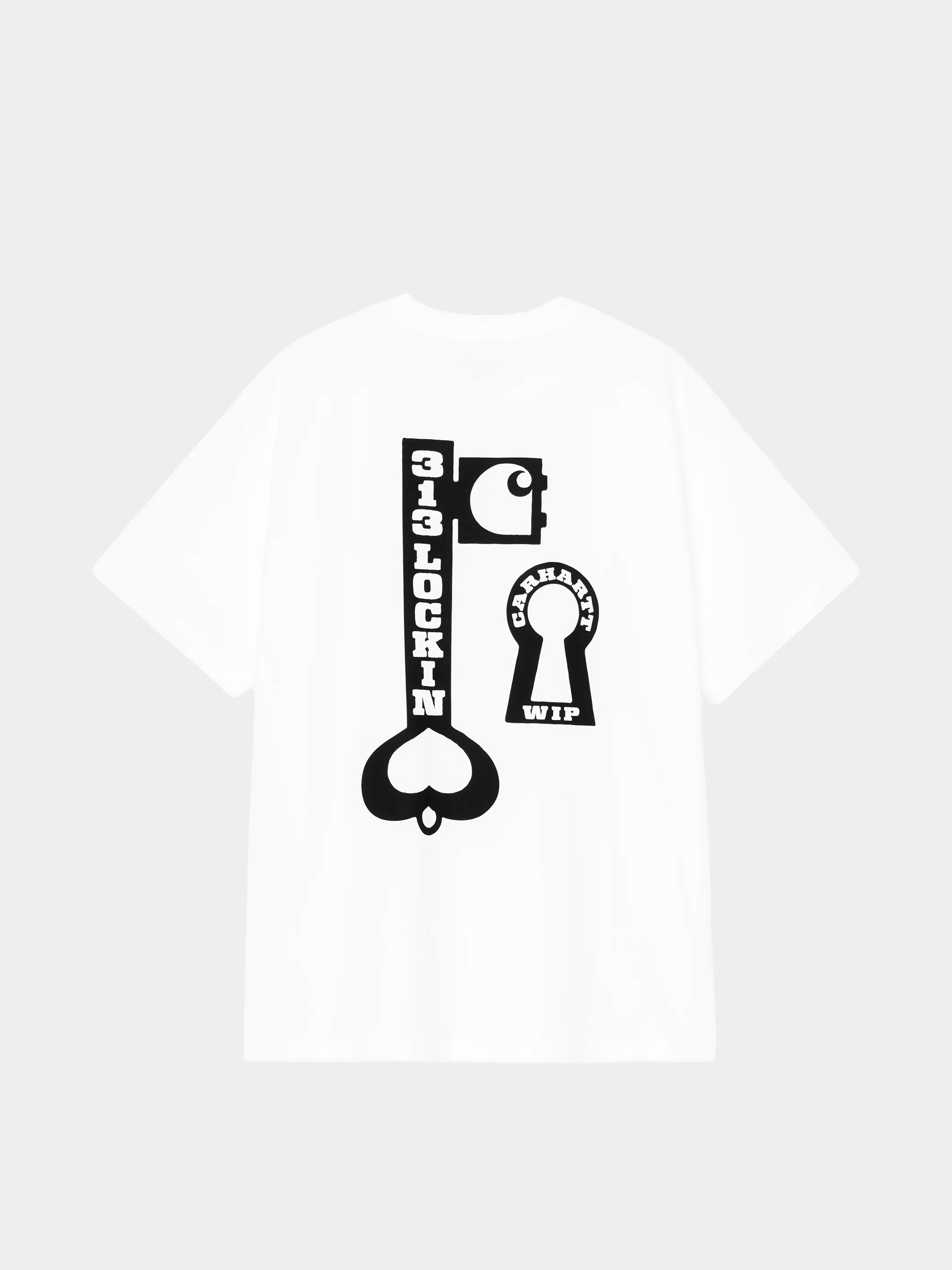 T-shirt Carhartt WIP Locked (white)