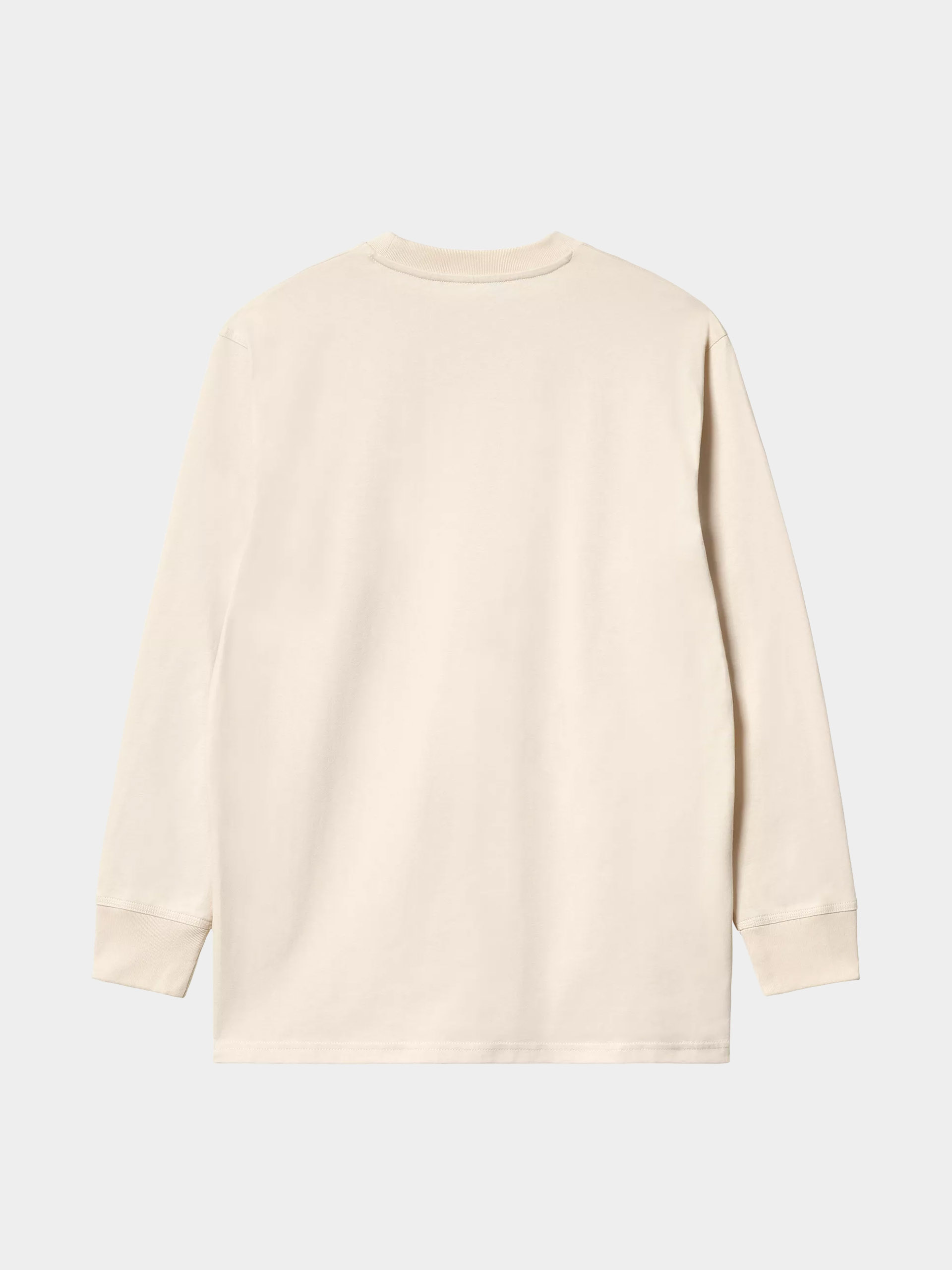Longsleeve Carhartt WIP American Script (natural)