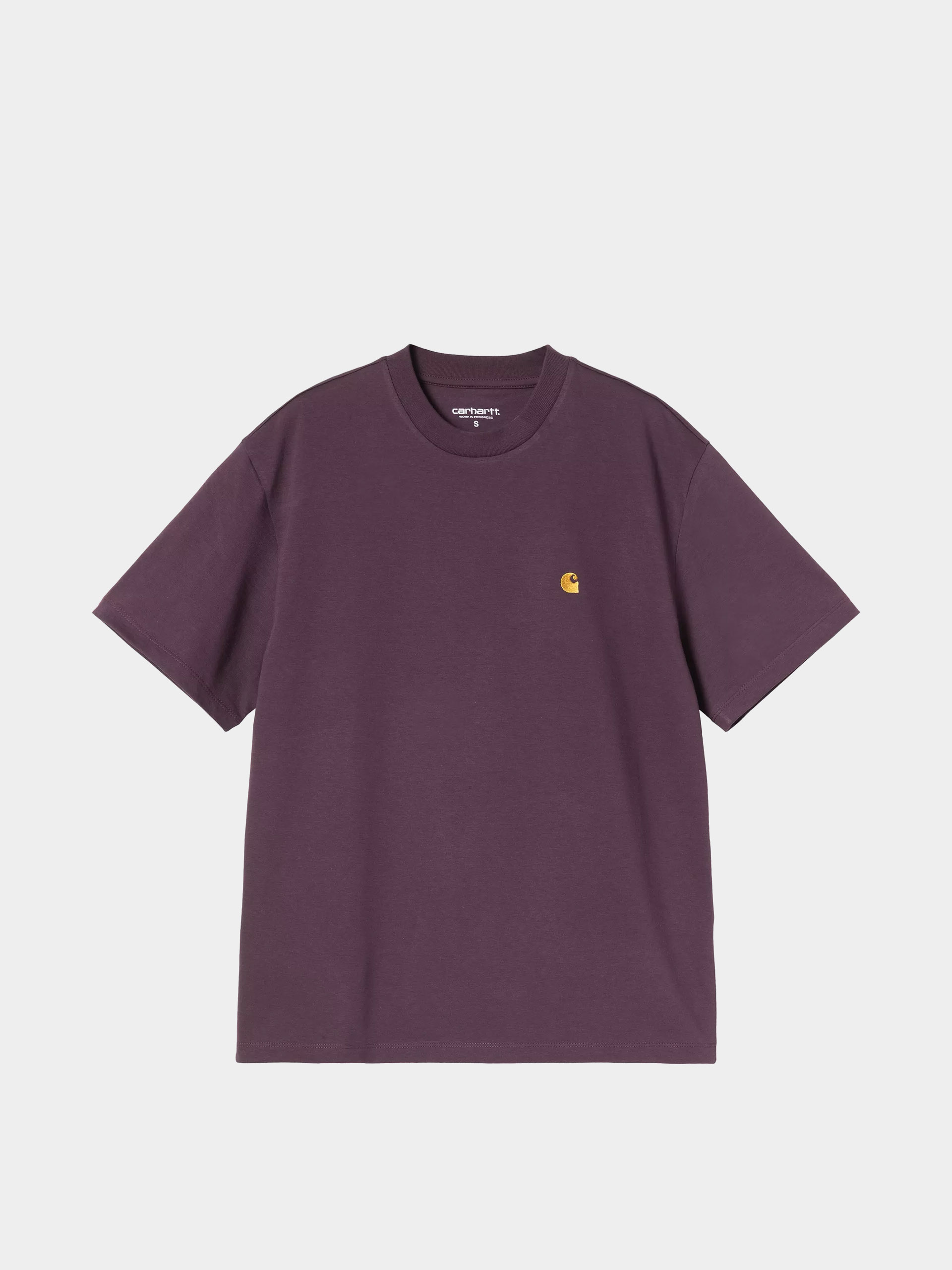 T-shirt Carhartt WIP Chase Wmn (cozy purple/gold)