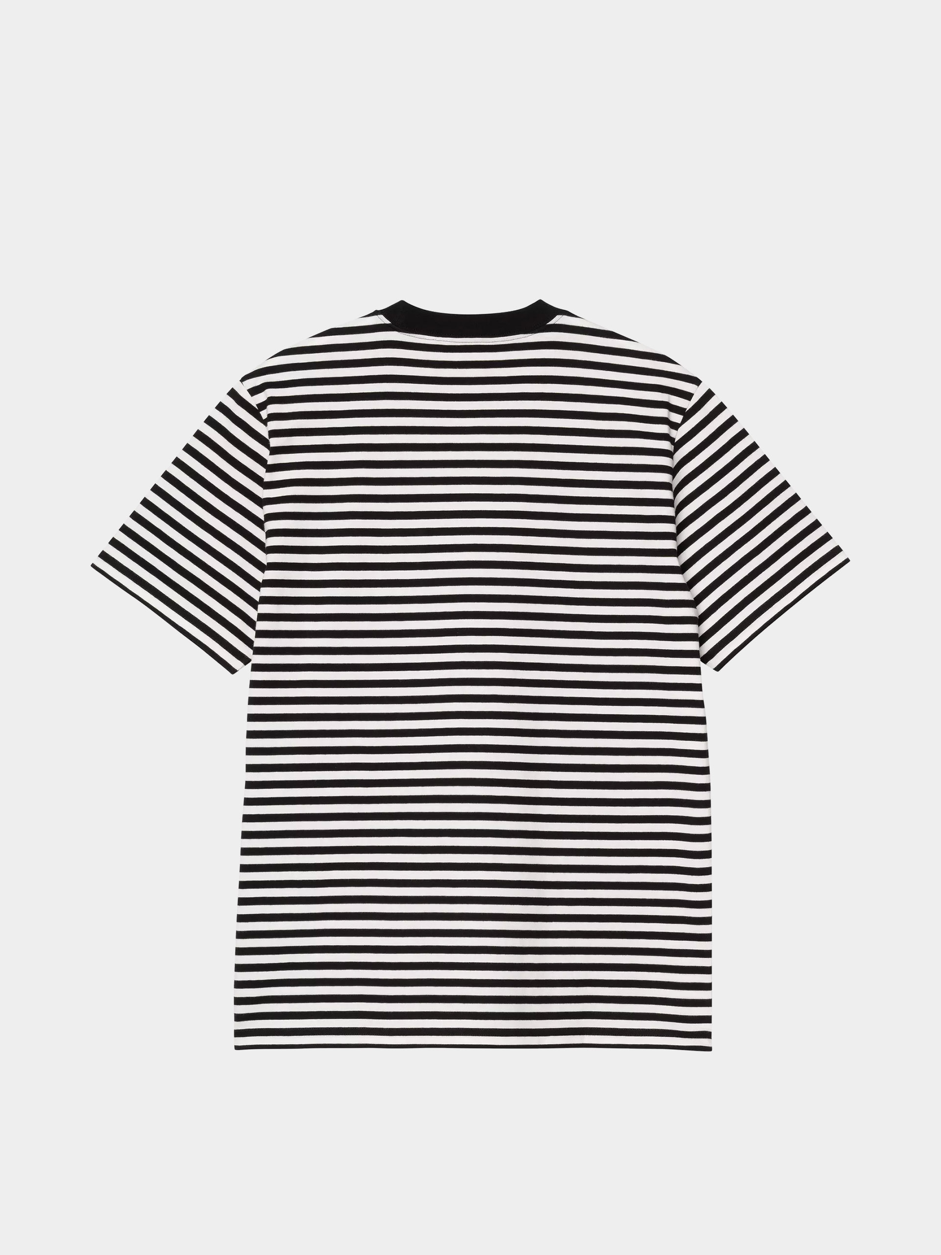 T-shirt Carhartt WIP Ezra Pocket (ezra stripe/black/wax)
